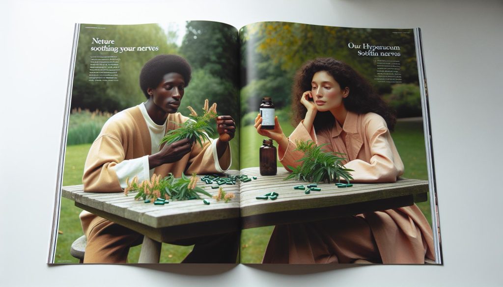 Hipérico y Vitamina B: Complemento Ideal para Nervios