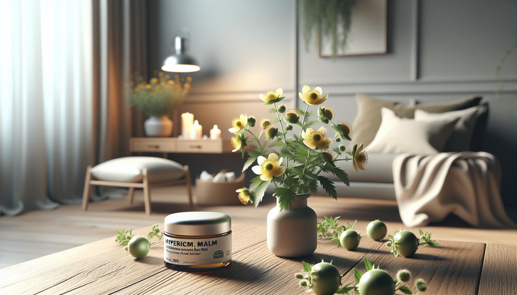 Beneficios del Bálsamo de Hipérico para el Dolor