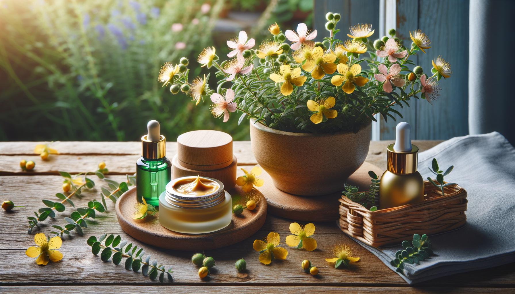 Beneficios del Hipérico para la Piel