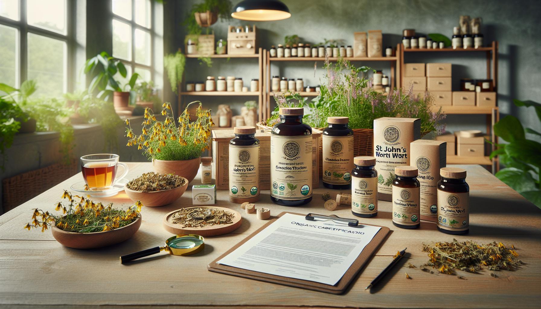 Cómo Elegir Productos de Hipérico de Calidad