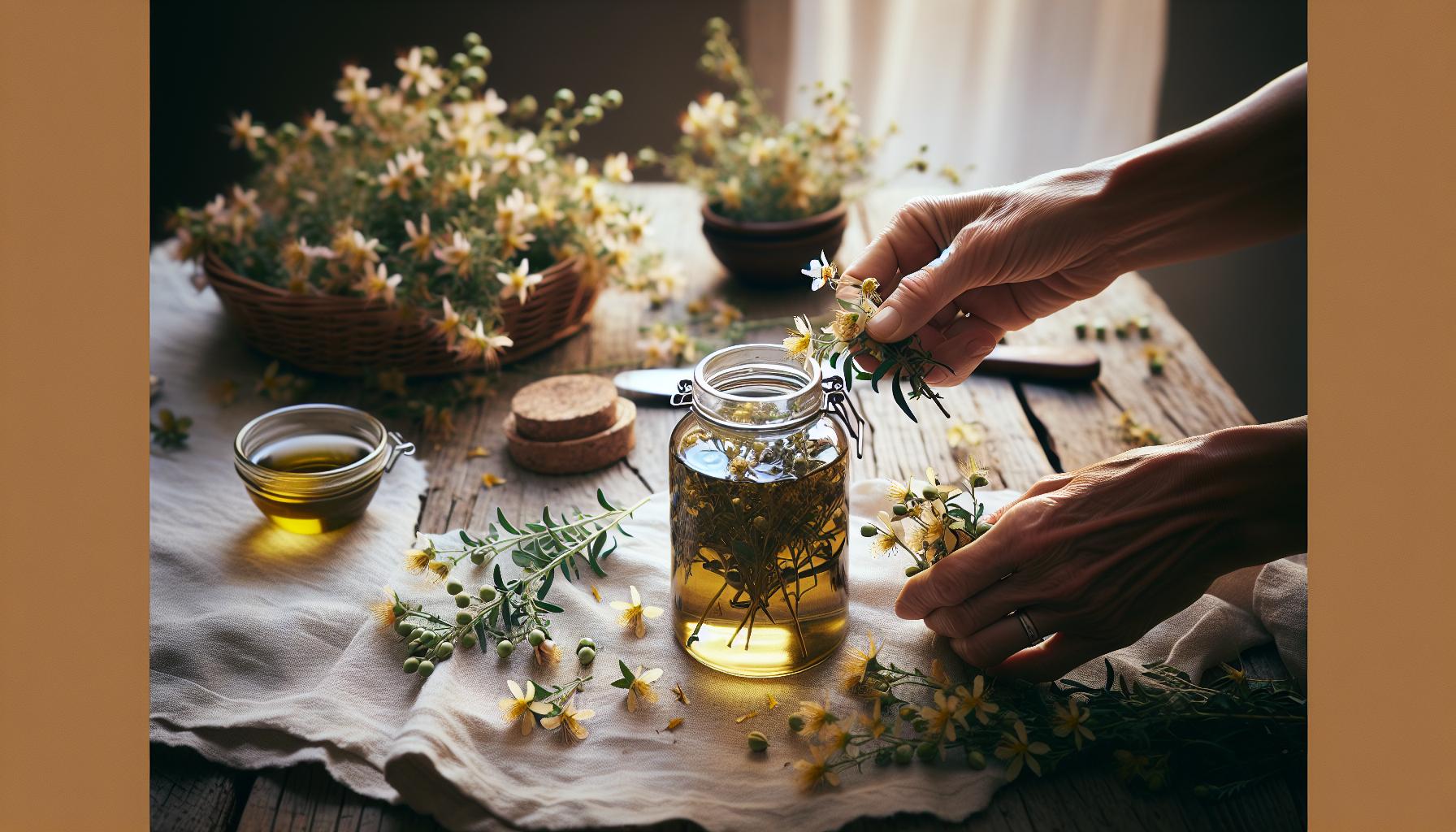 Cómo Hacer Aceite Infusionado de Hipérico