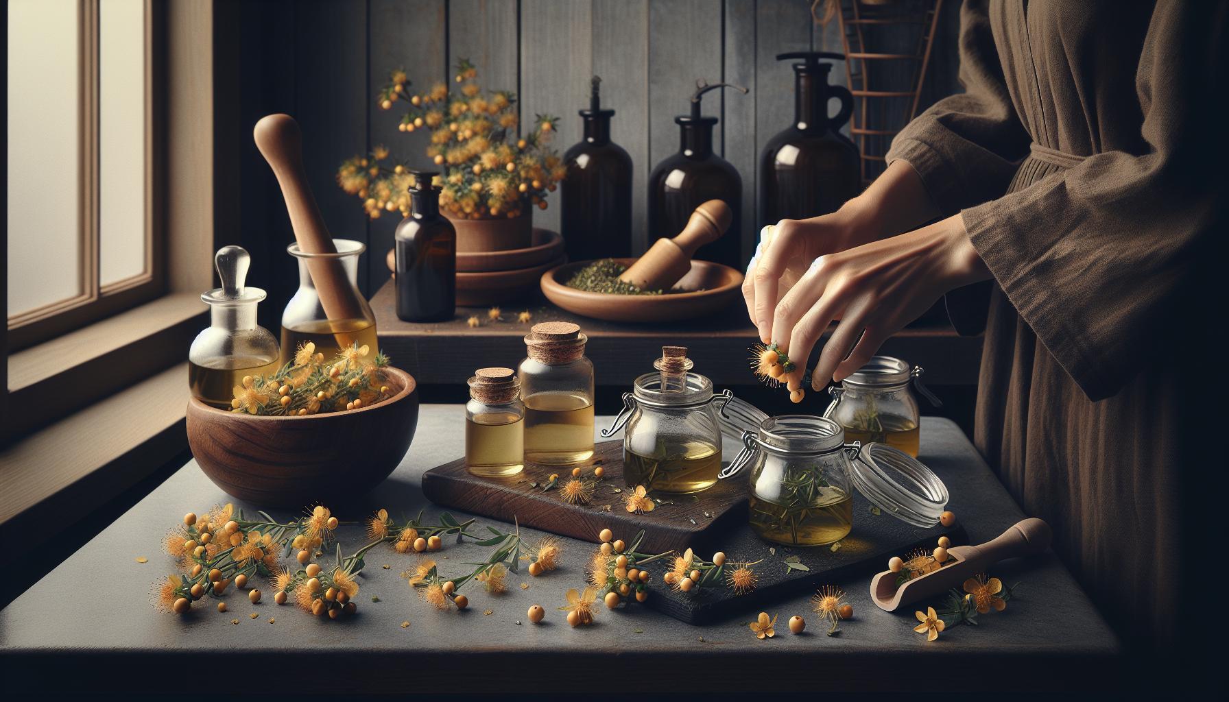 Cómo Preparar Aceites y Cremas con Hipérico