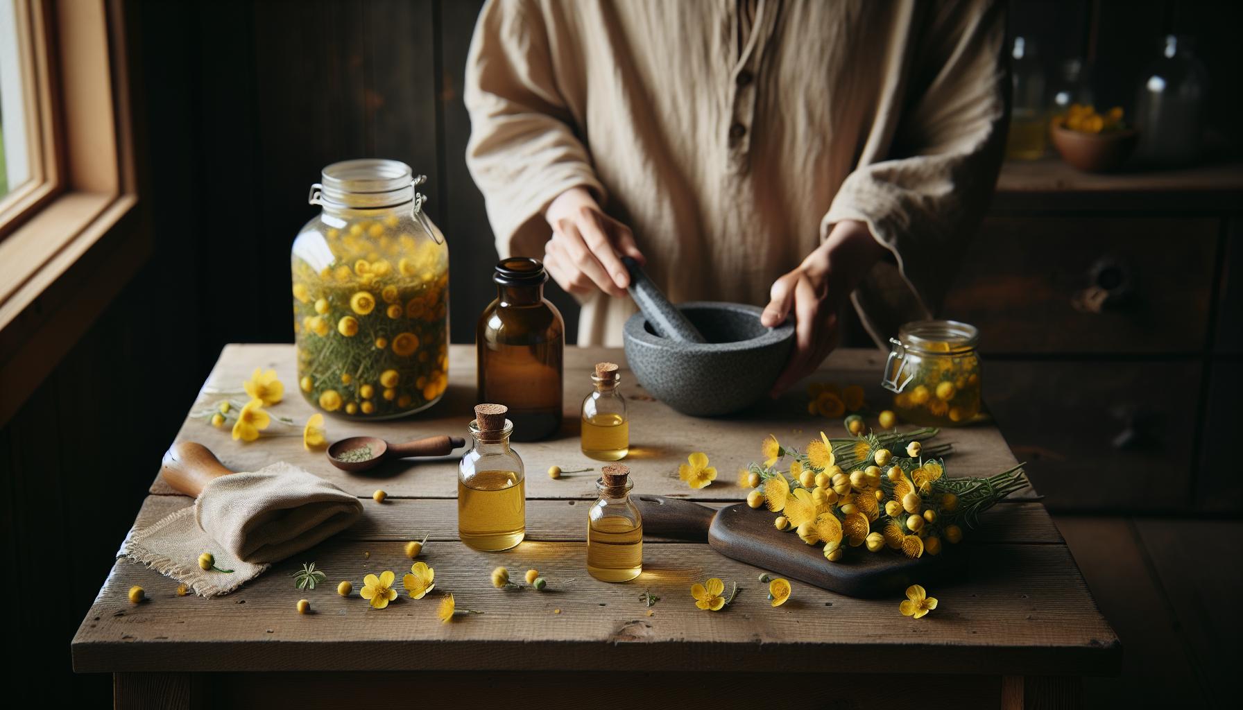 Cómo Preparar Aceites y Tinturas de Hipérico