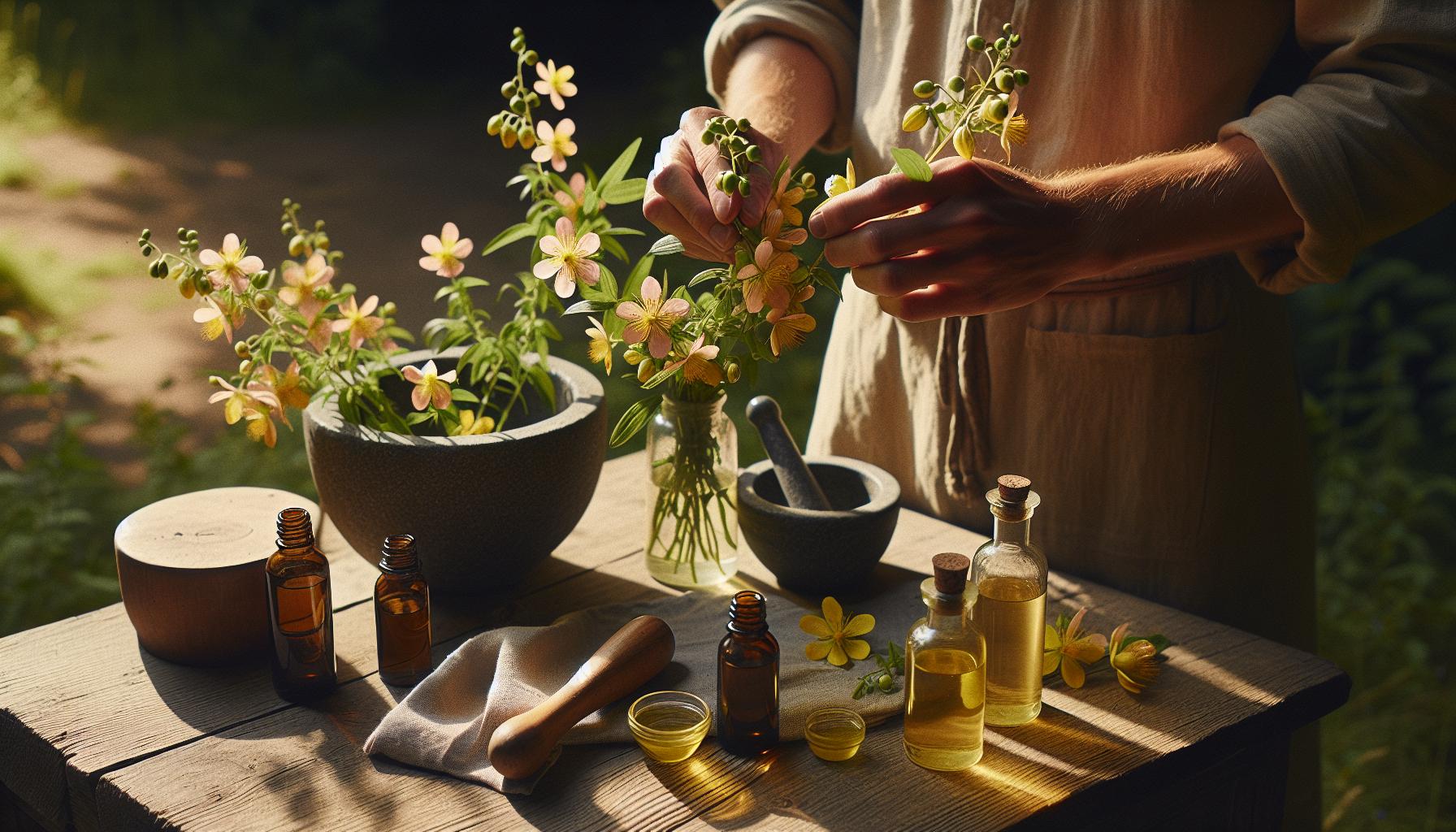 Cómo Utilizar Hipérico para el Cuidado Solar