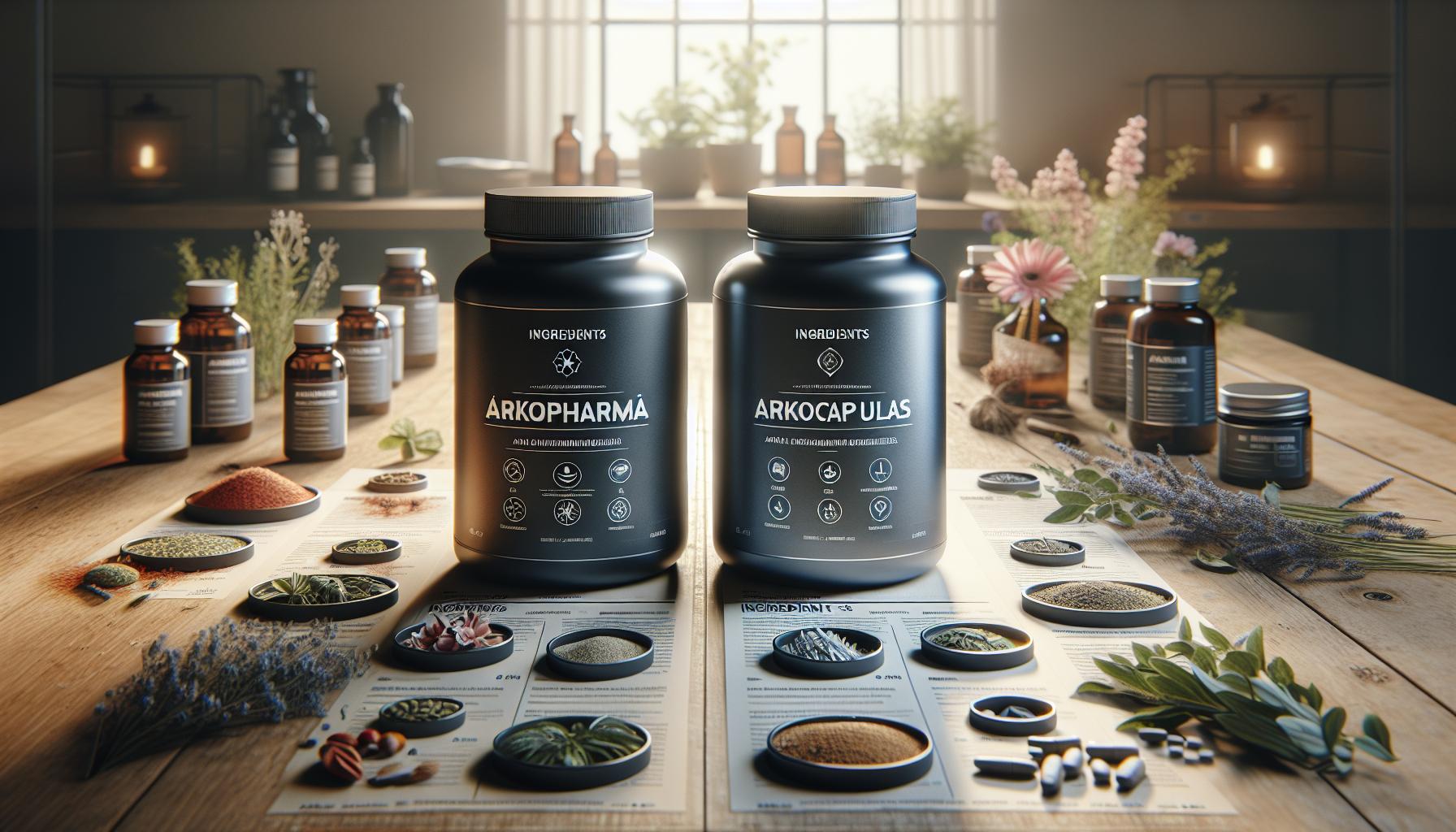 Diferencia entre Arkopharma y Arkocápsulas Hipérico 2 Comparativa de ingredientes en Arkopharma y Arkocápsulas