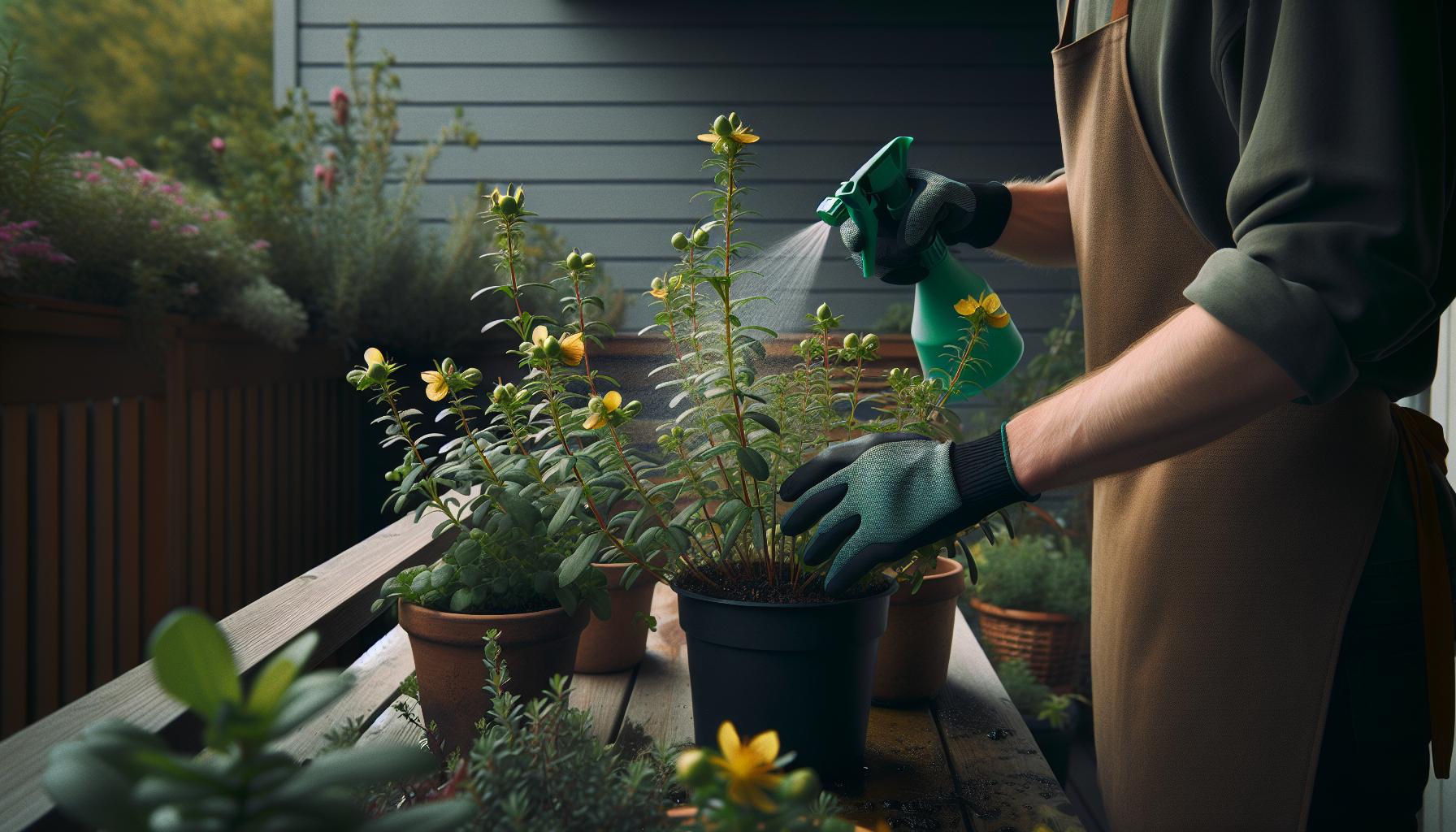 Cultivo y cuidado del Hipérico en casa