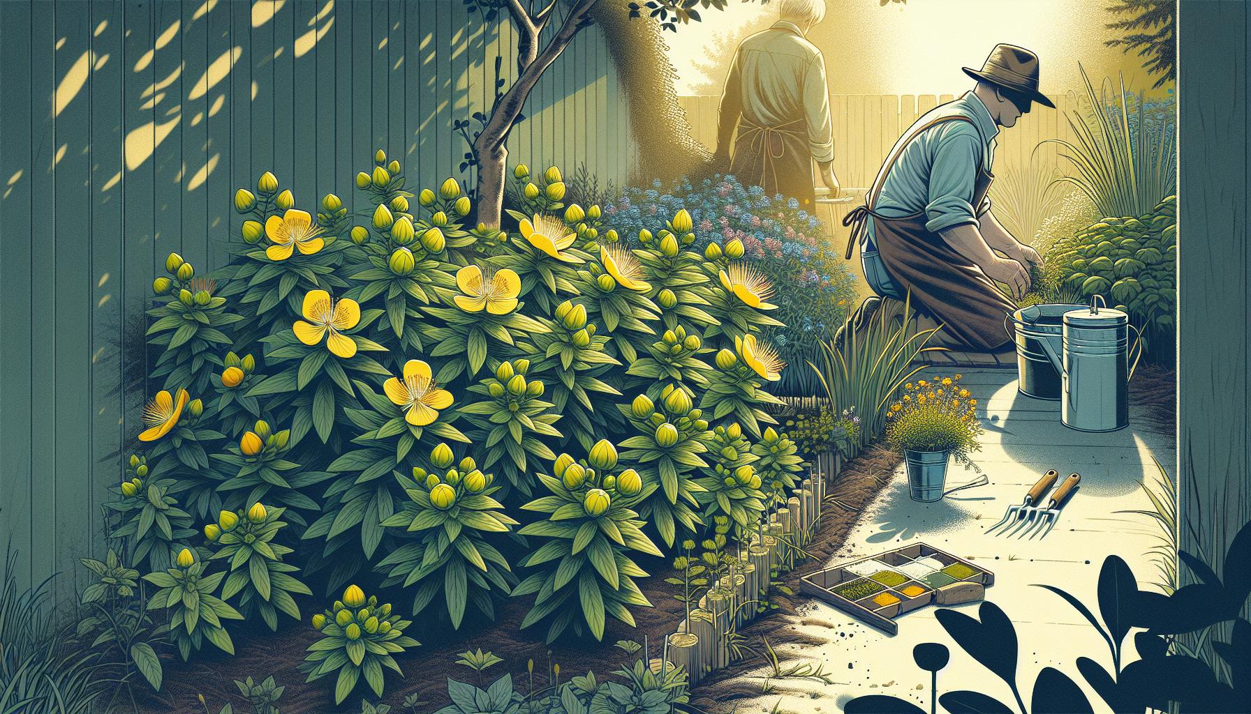 Cultivo y cuidado del hipérico en tu jardín