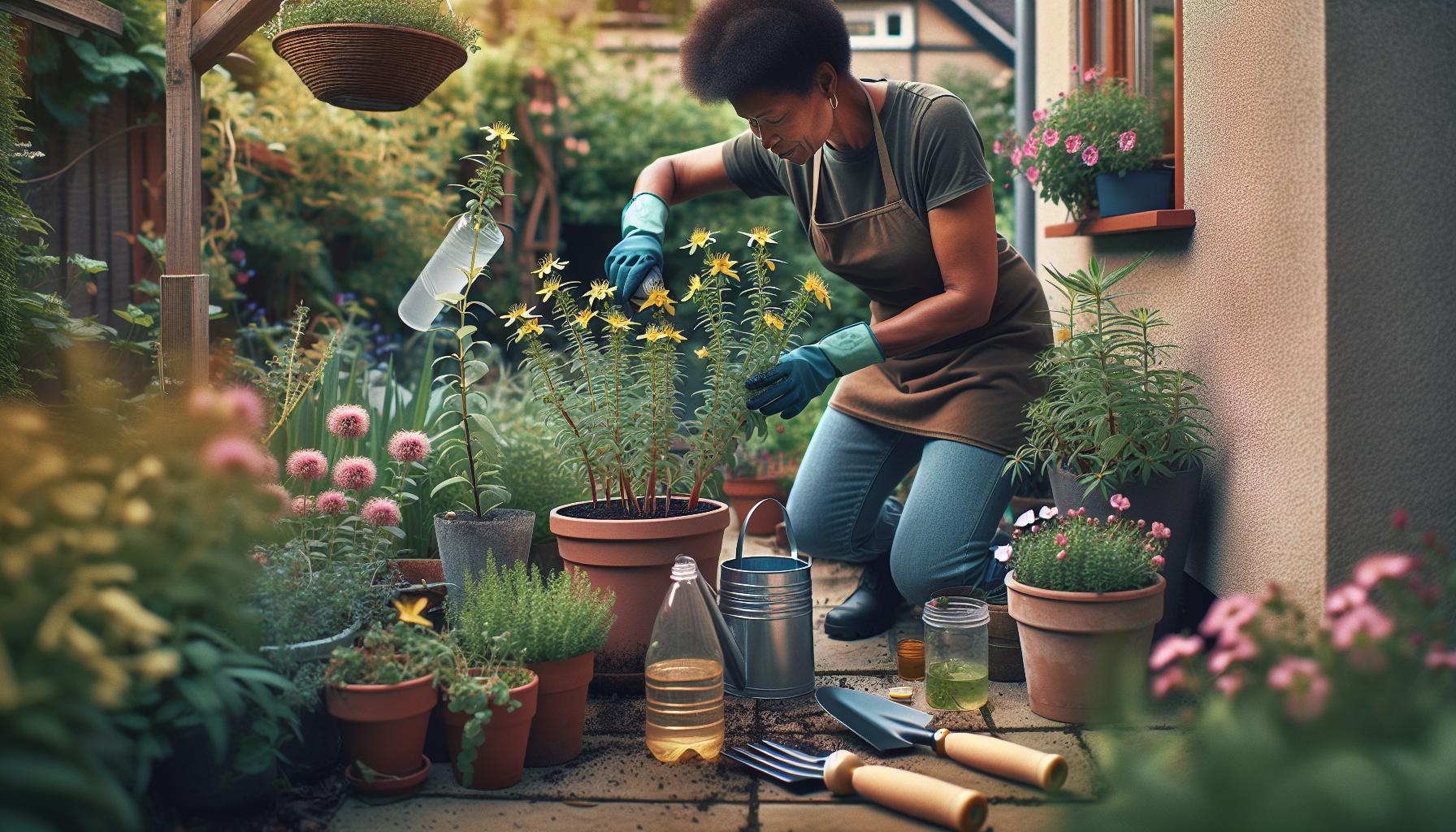 Cultivo y cuidados del hipérico en casa