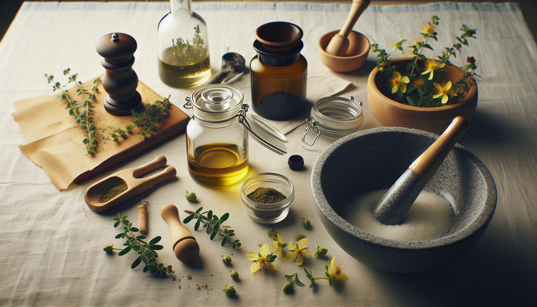 Formas de Preparación de Bálsamo Hipérico