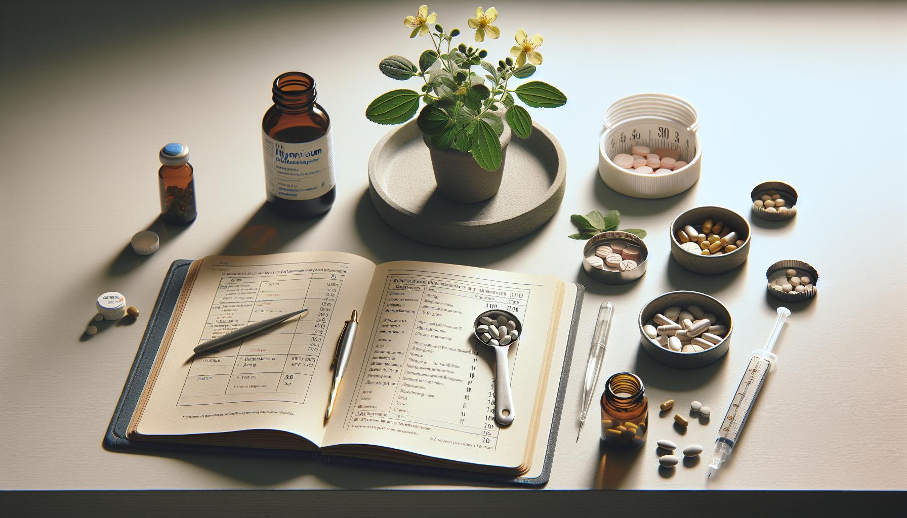 Guía de dosificación segura de hipérico