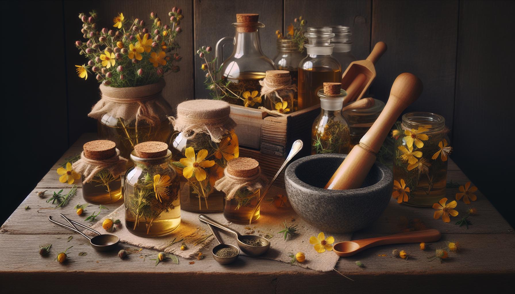 Guía para Hacer Aceite o Tintura de Hipérico