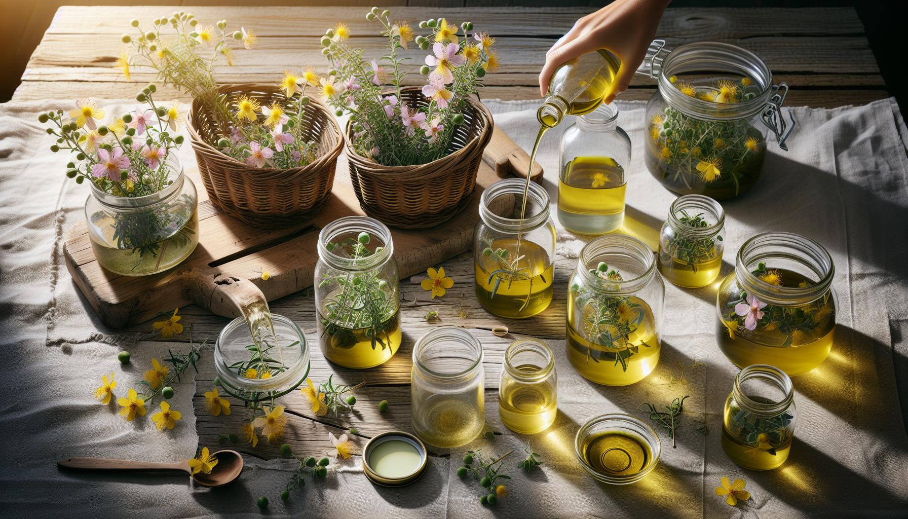 Guía paso a paso para hacer aceite de hipérico