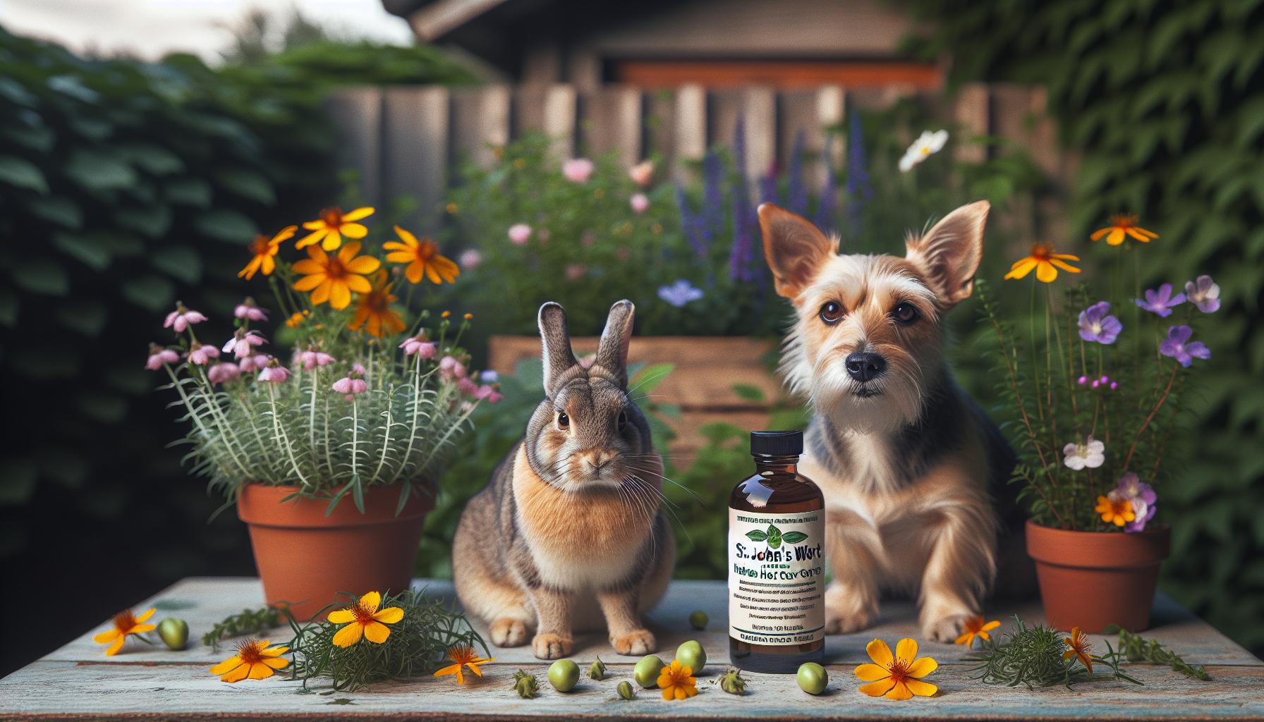Hipérico para Animales: Aplicaciones en Mascotas Seguras 2 Hipérico: Beneficios para Mascotas