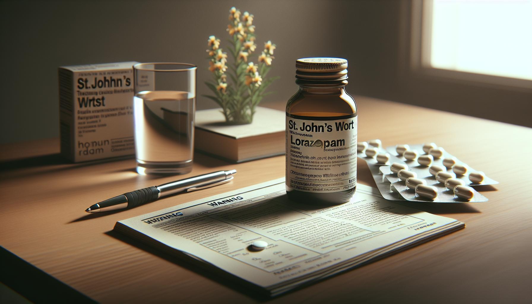 Hipérico y Lorazepam: Interacción que Debes Evitar 3 Interacción entre hipérico y lorazepam: peligros a evitar