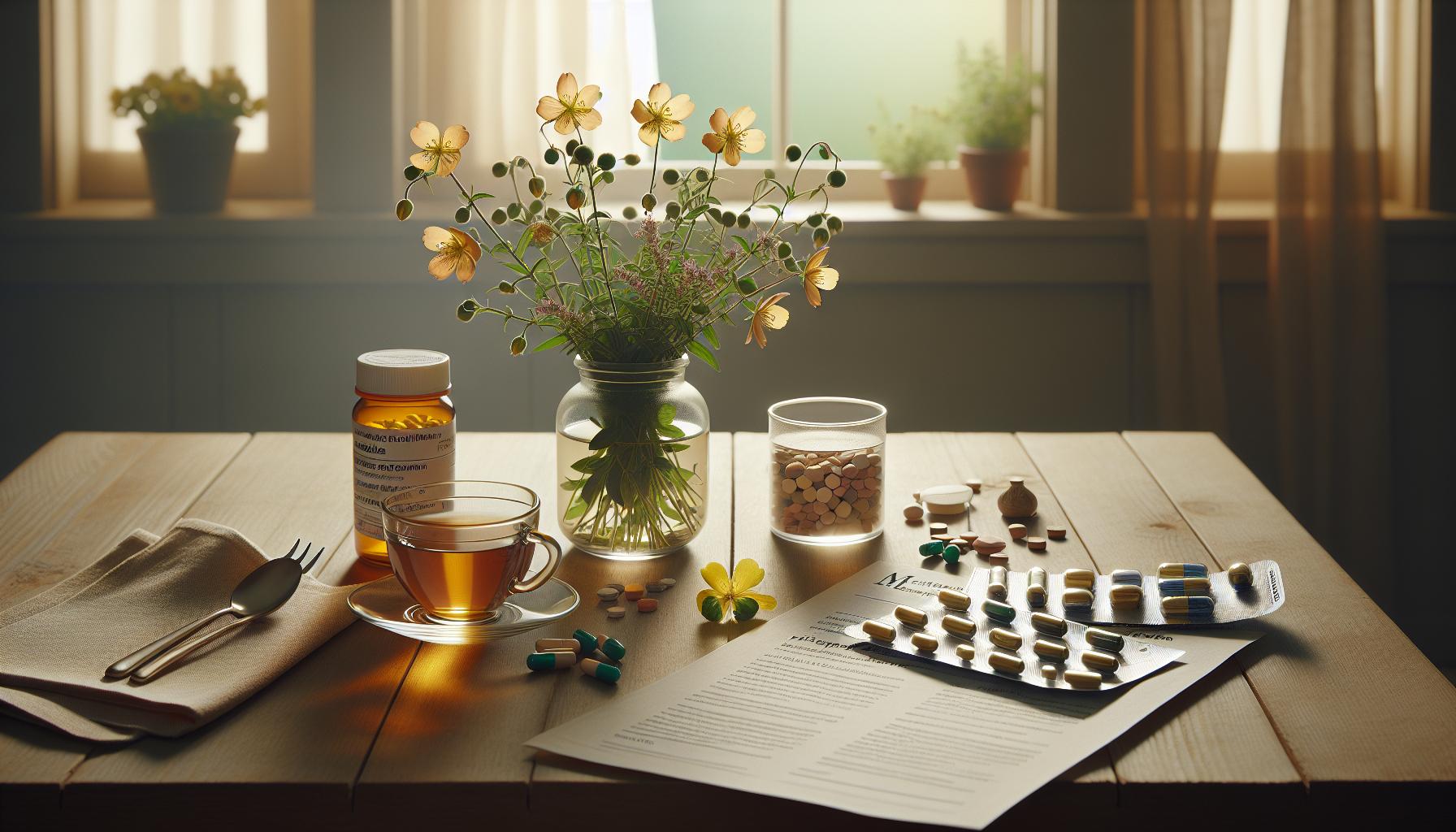 Hipérico y Alcohol: ¿Se Pueden Mezclar Sin Riesgo? 2 Interacciones del hipérico con medicamentos