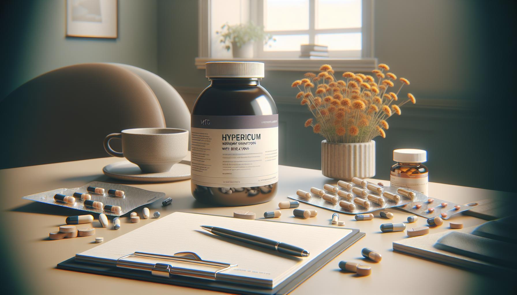Interacciones del Hipérico con Medicamentos
