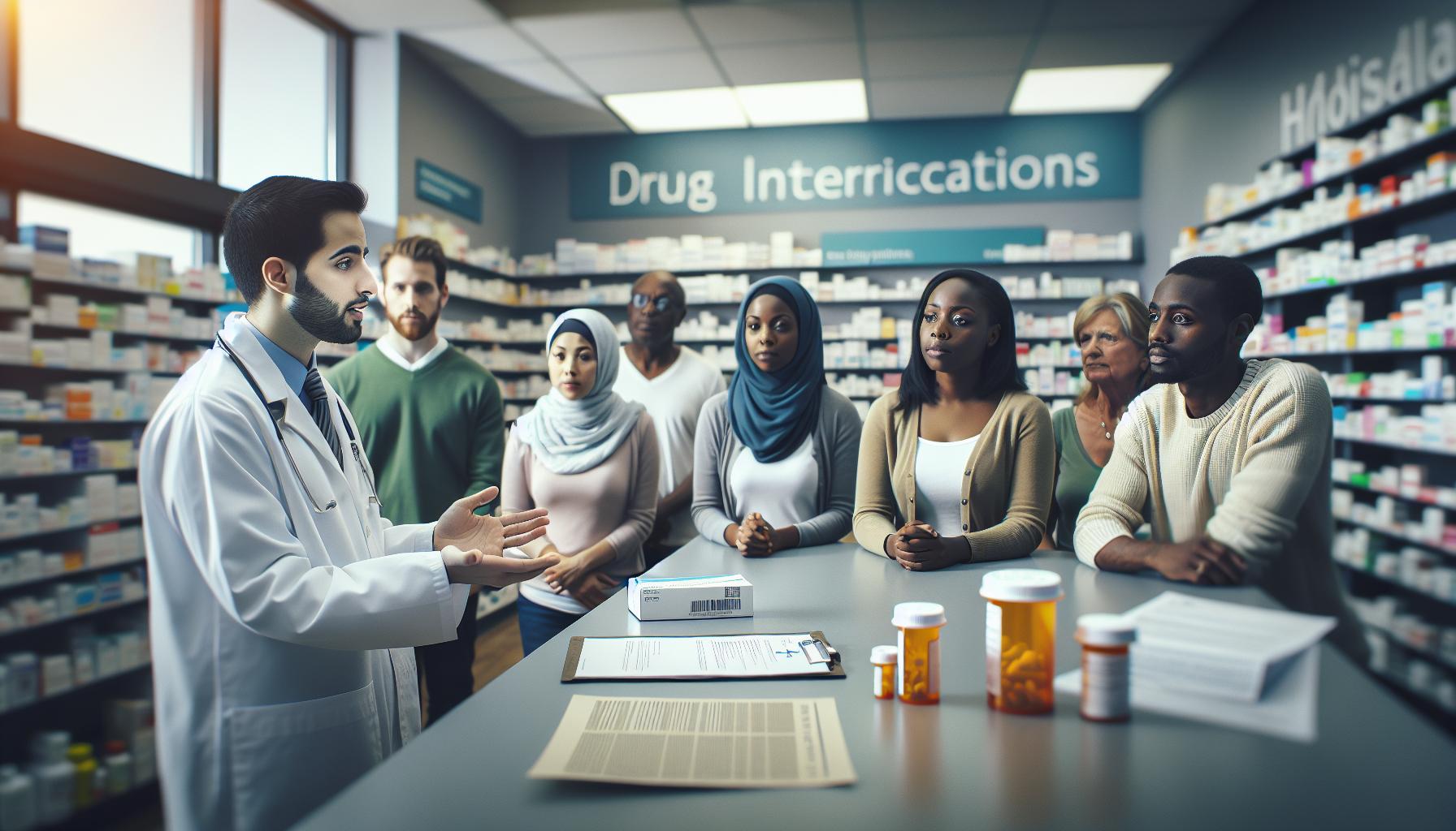 Interacciones medicamentosas y seguridad