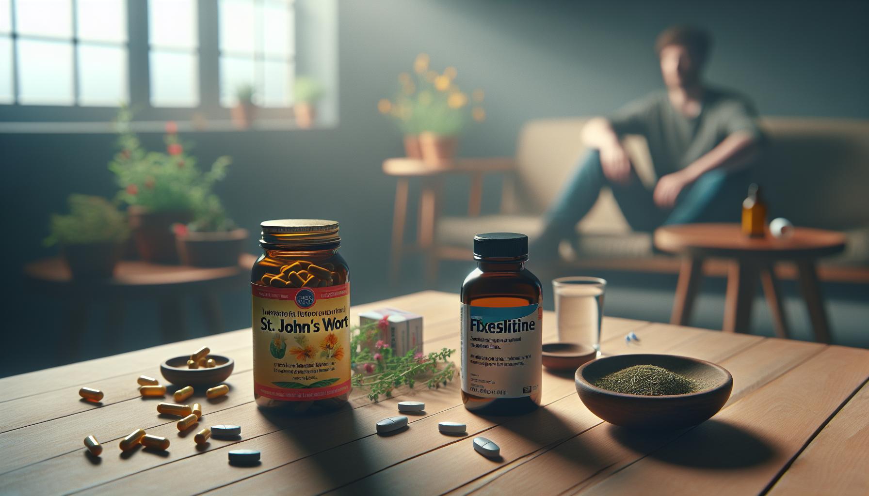 Interacciones peligrosas entre hipérico y fluoxetina