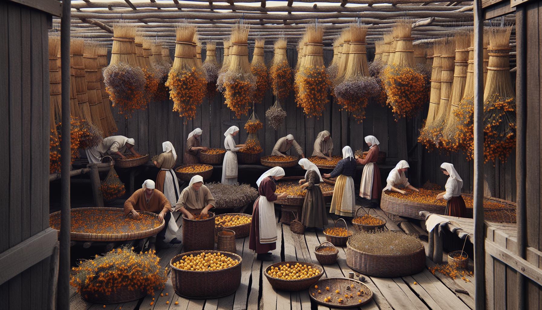 Métodos Tradicionales de Secado de Hipérico