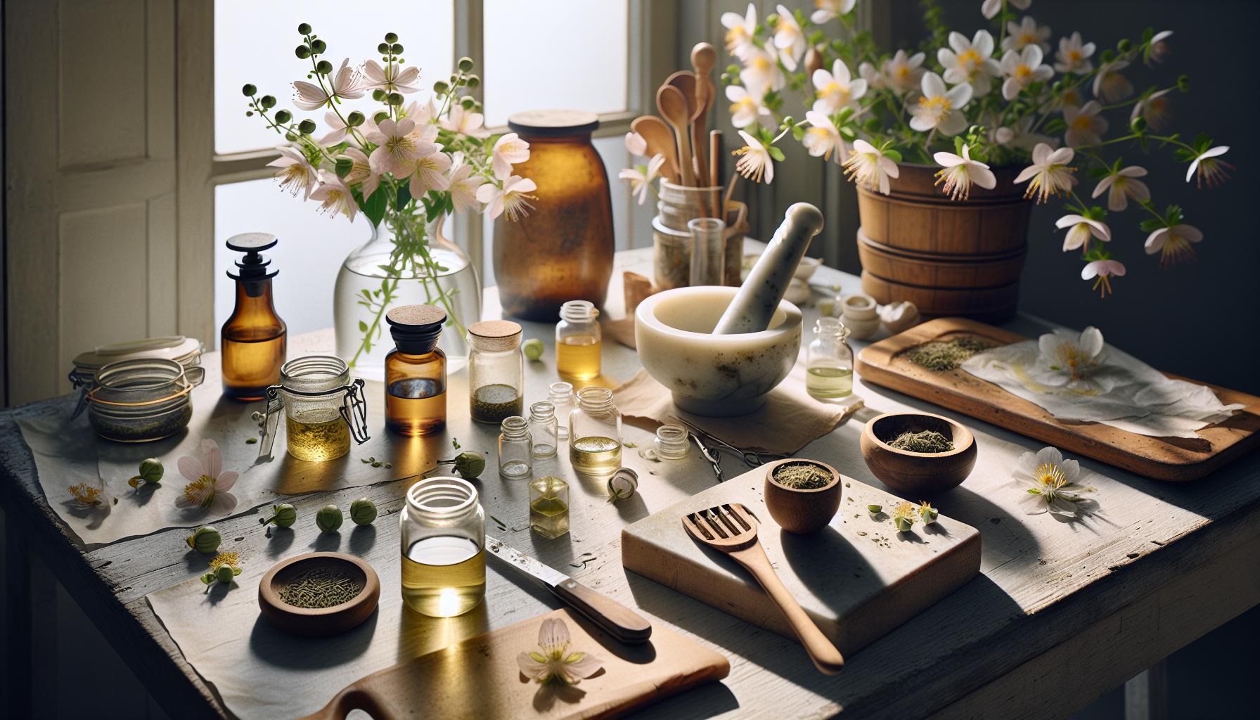 Preparación básica del ungüento hipérico paso a paso