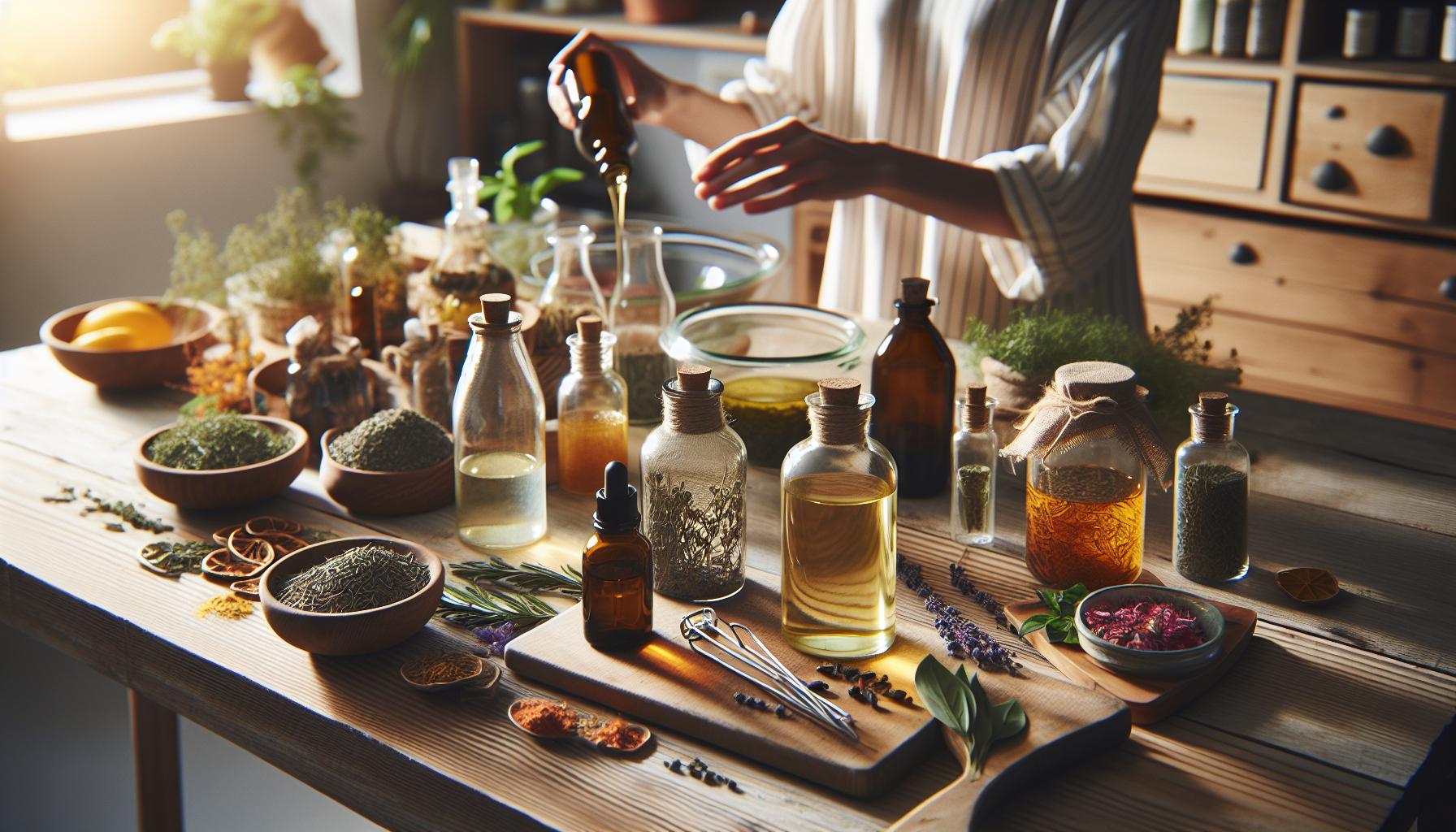 Preparaciones Caseras: Aceite y Tinturas