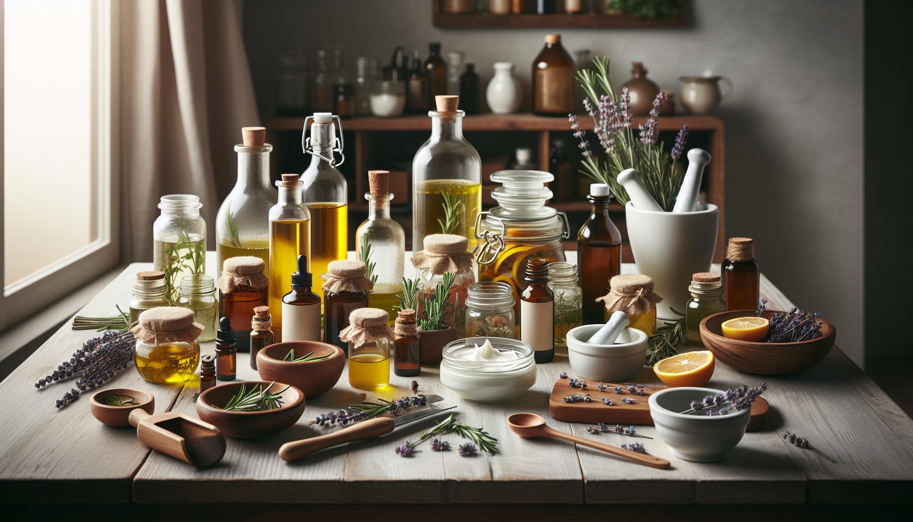 Preparaciones Caseras: Aceites y Crema