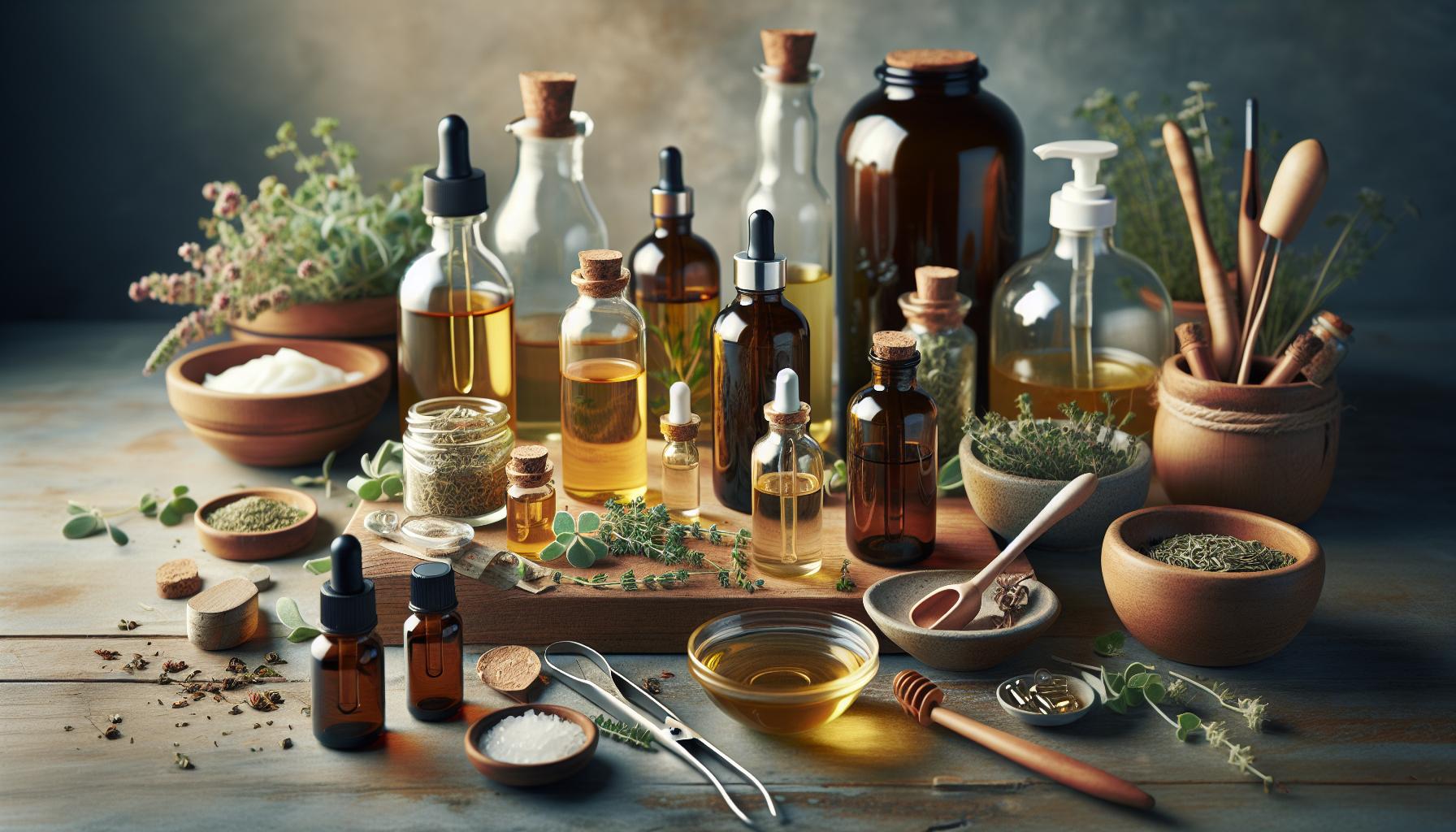 Preparaciones Caseras: Aceites, Crema y Tinturas