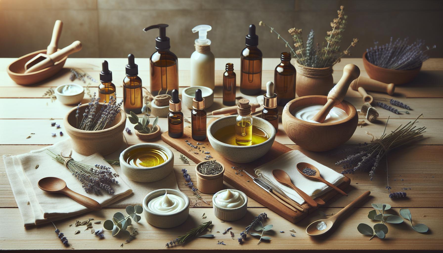 Preparaciones Caseras: Aceites y Cremas Naturales