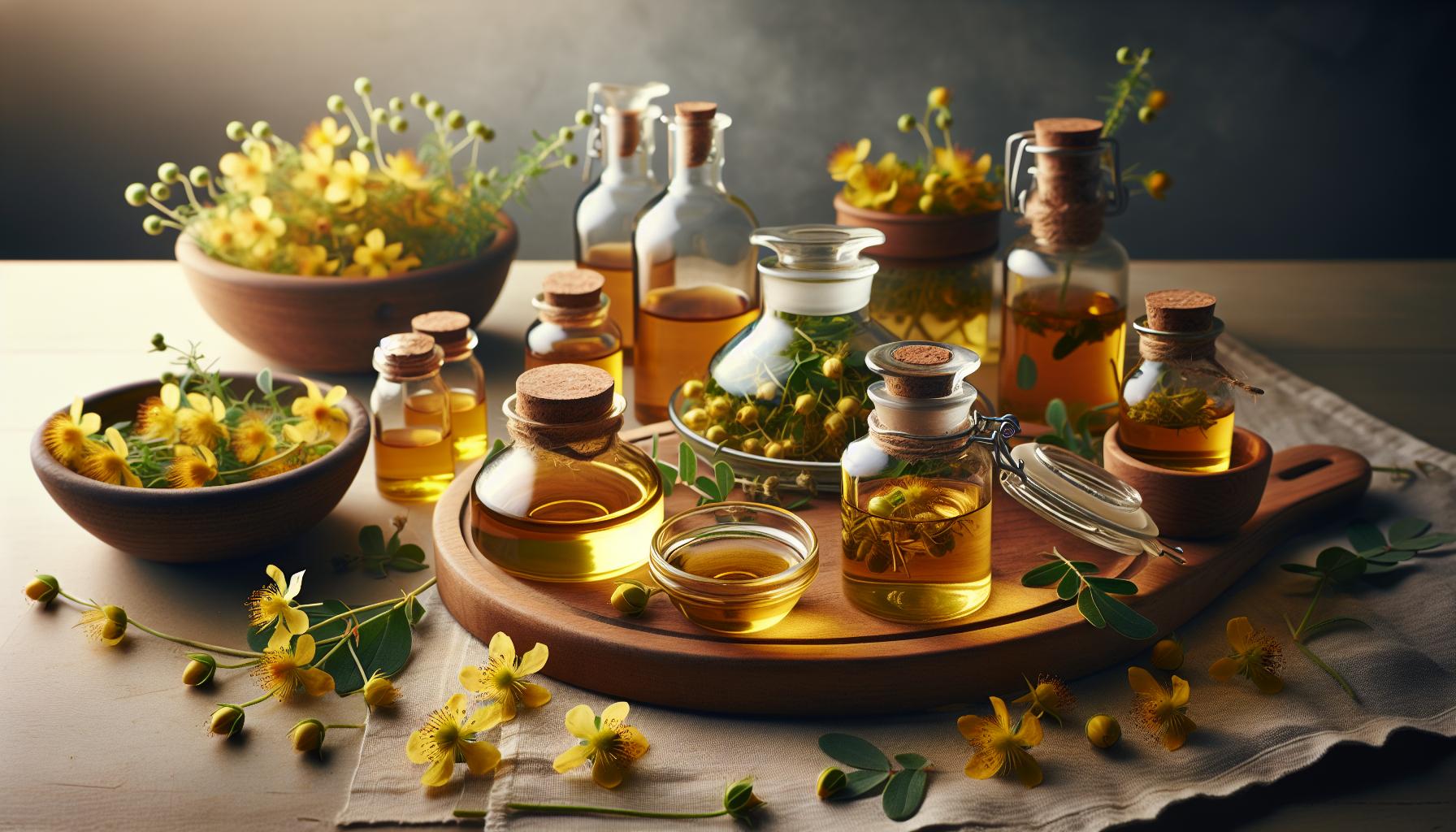 Preparaciones Caseras: Aceites y Tinturas de Hipérico
