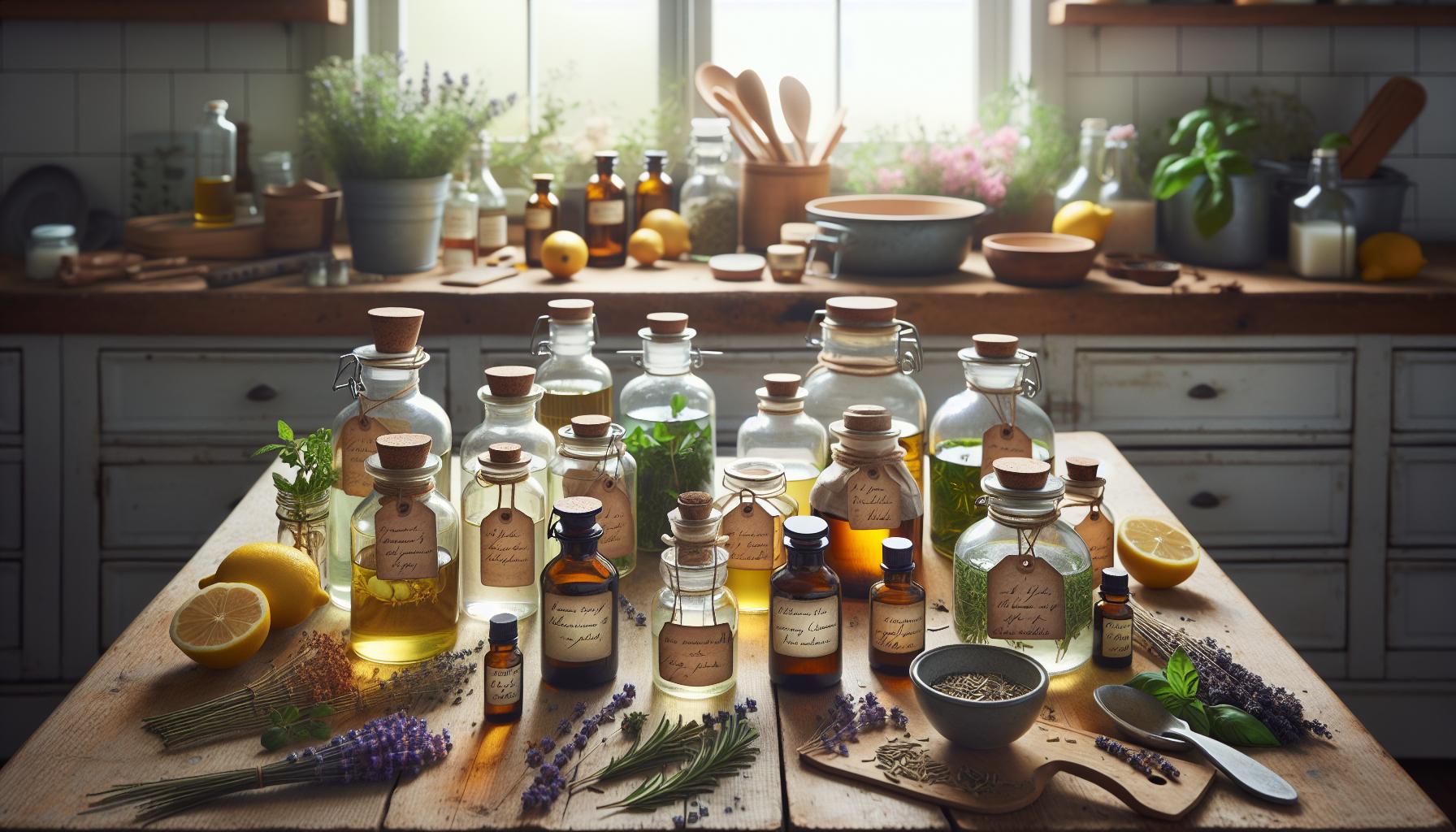 Preparaciones Caseras: Aceites y Tinturas