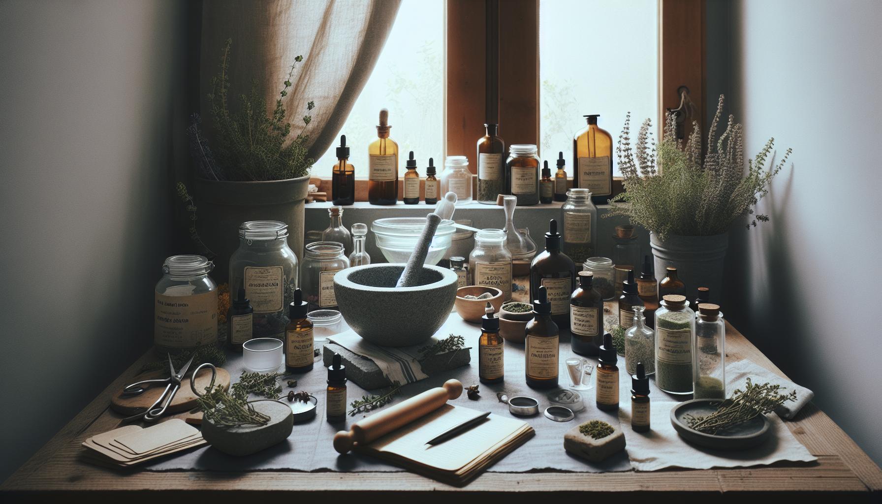 Preparaciones Caseras: Aceites y Tinturas