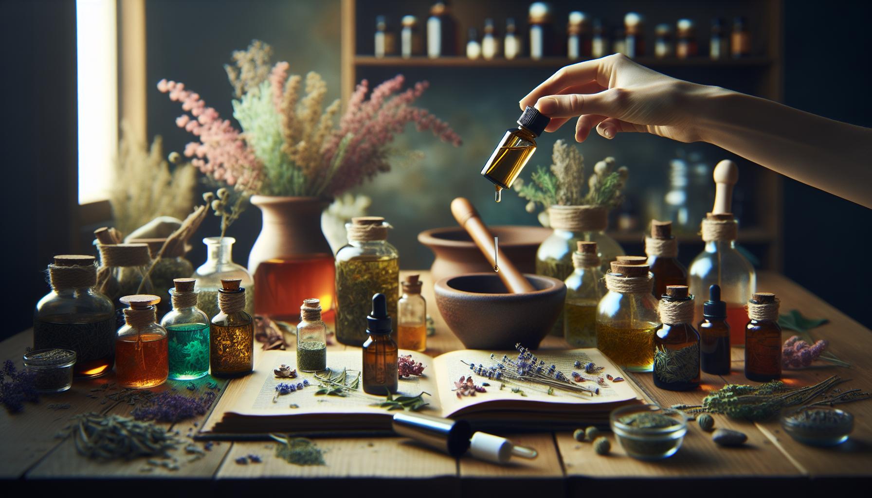 Preparaciones Caseras: Aceites y Tinturas