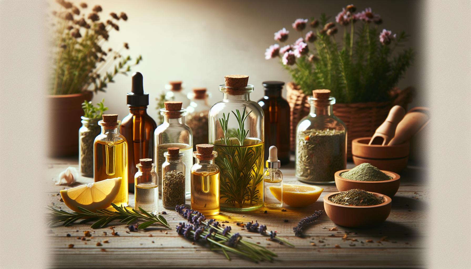 Preparaciones Caseras: Aceites y Tinturas