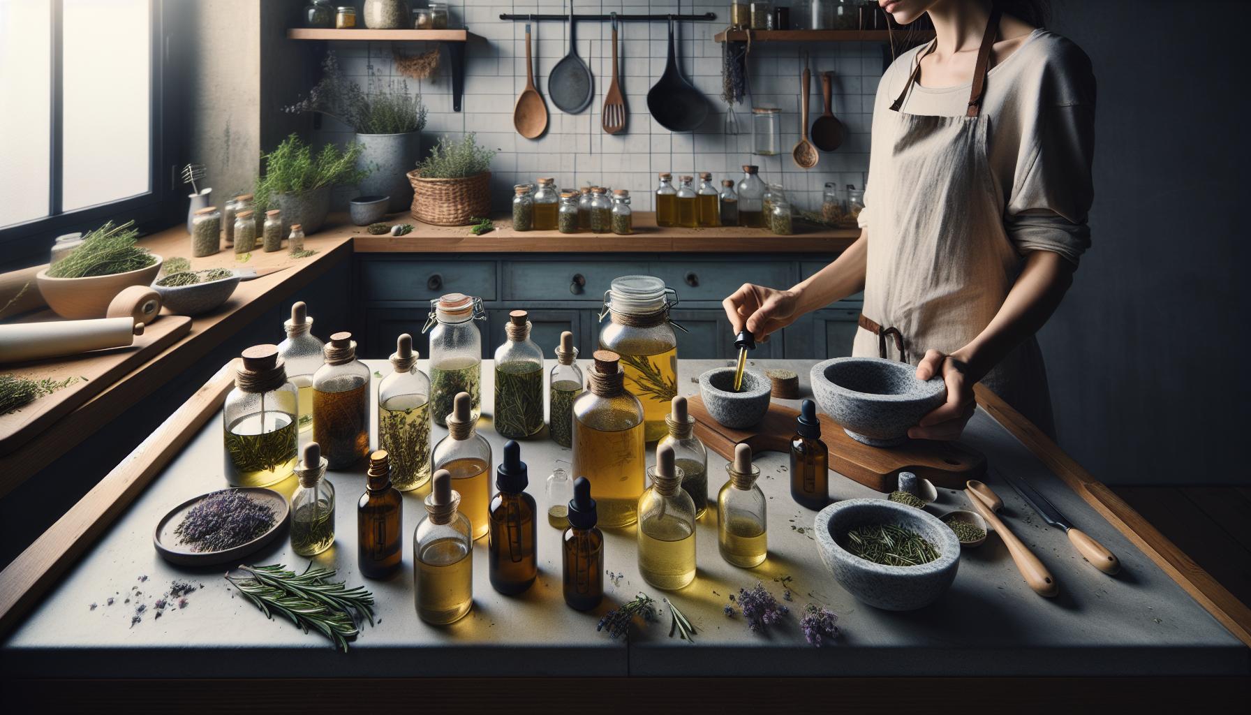 Preparaciones Caseras: Aceites y Tinturas