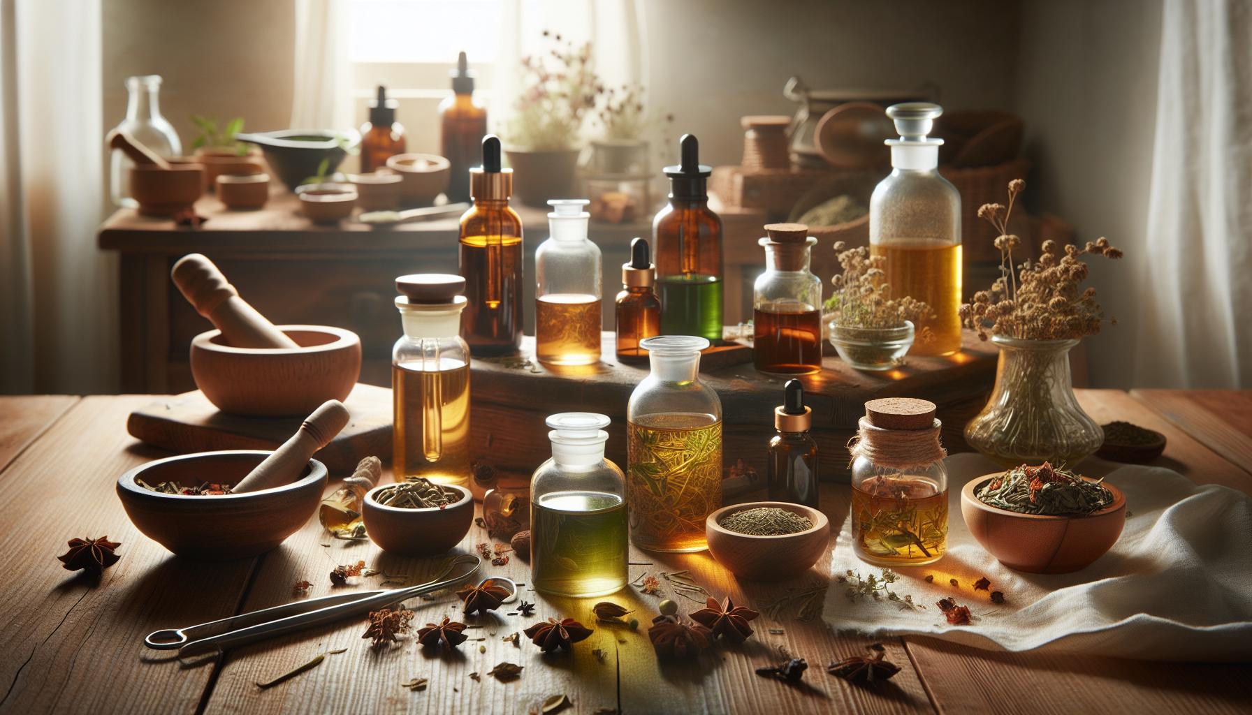 Preparaciones Caseras: Aceites y Tinturas