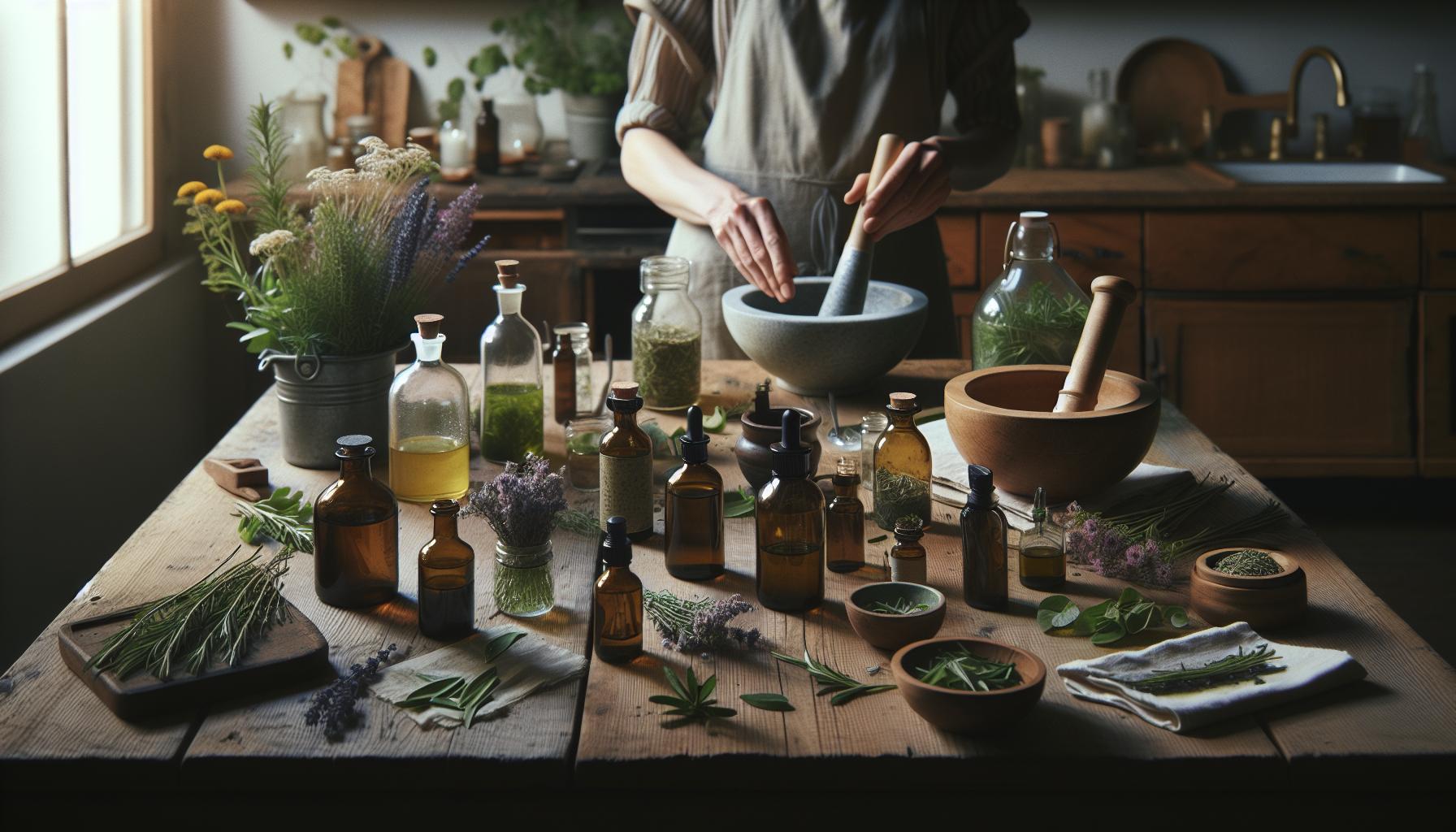 Preparaciones Caseras: Aceites y Tinturas