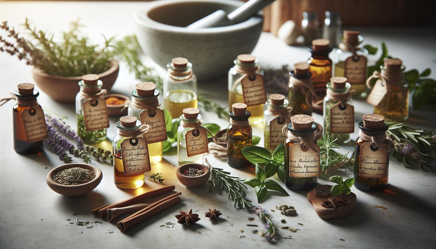Preparaciones Caseras: Aceites y Tinturas