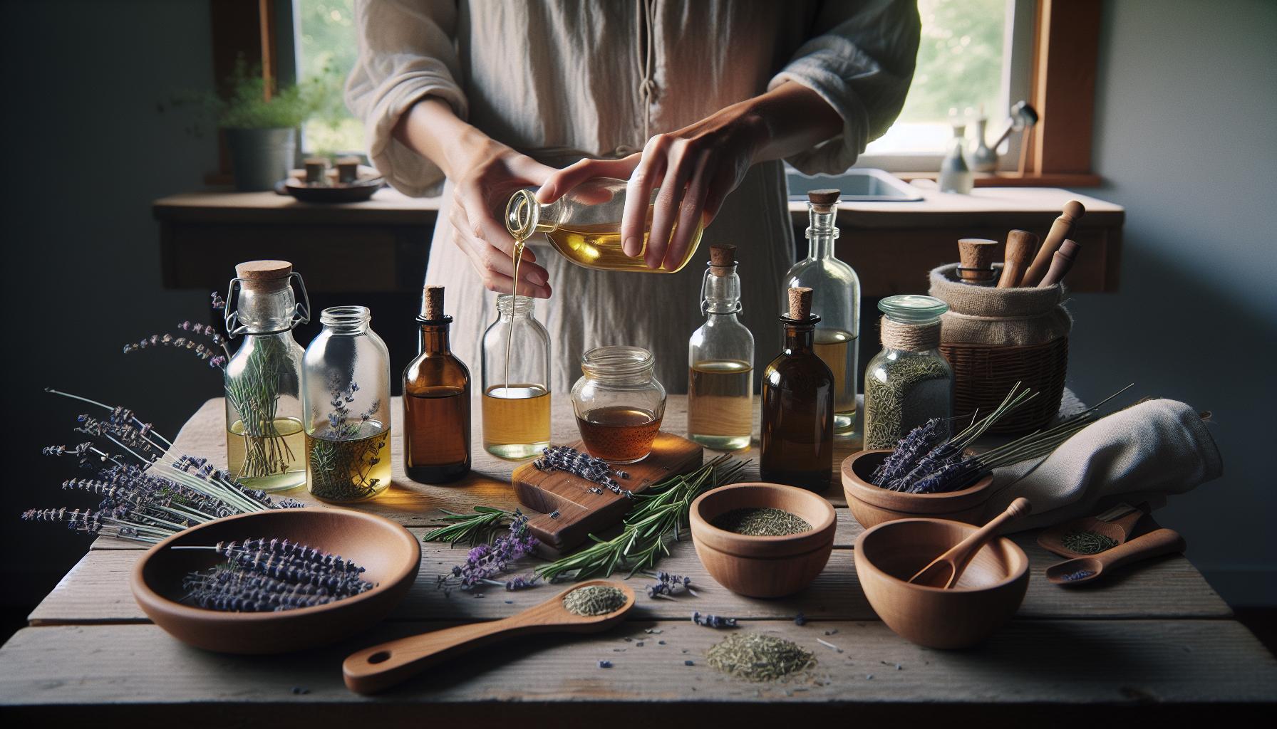 Preparaciones Caseras: Aceites y Tinturas