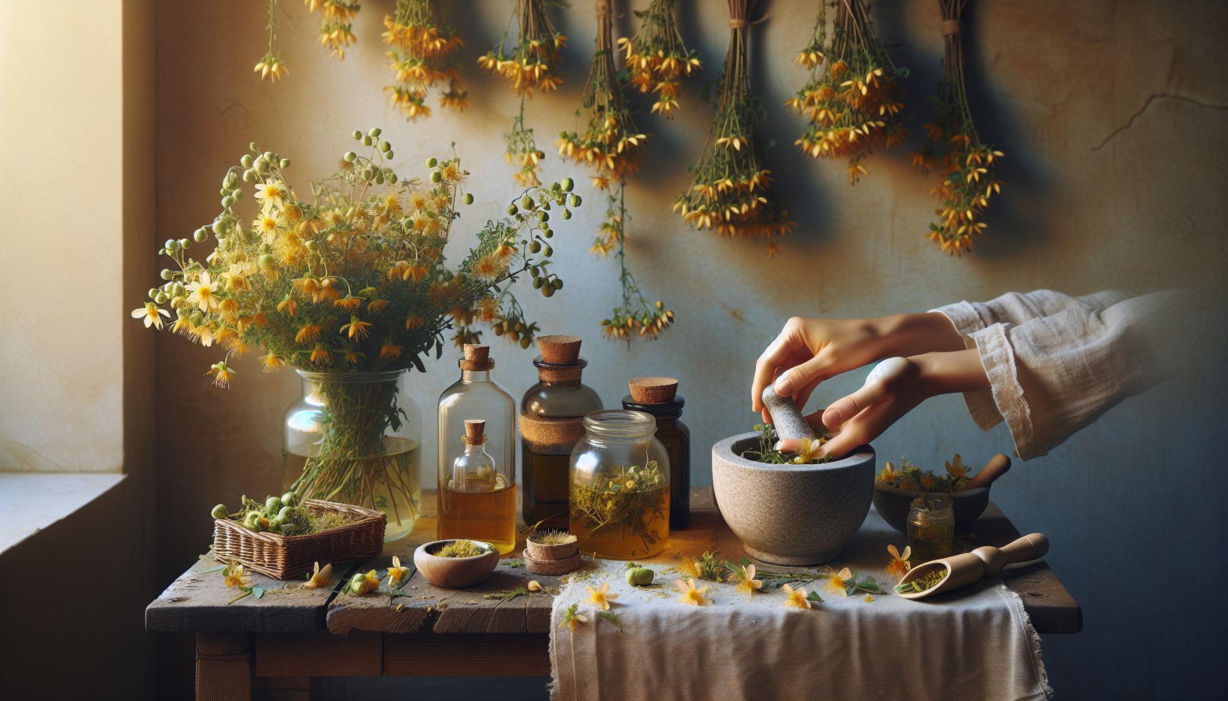 Preparaciones caseras con hipérico: ¿cómo hacerlas?