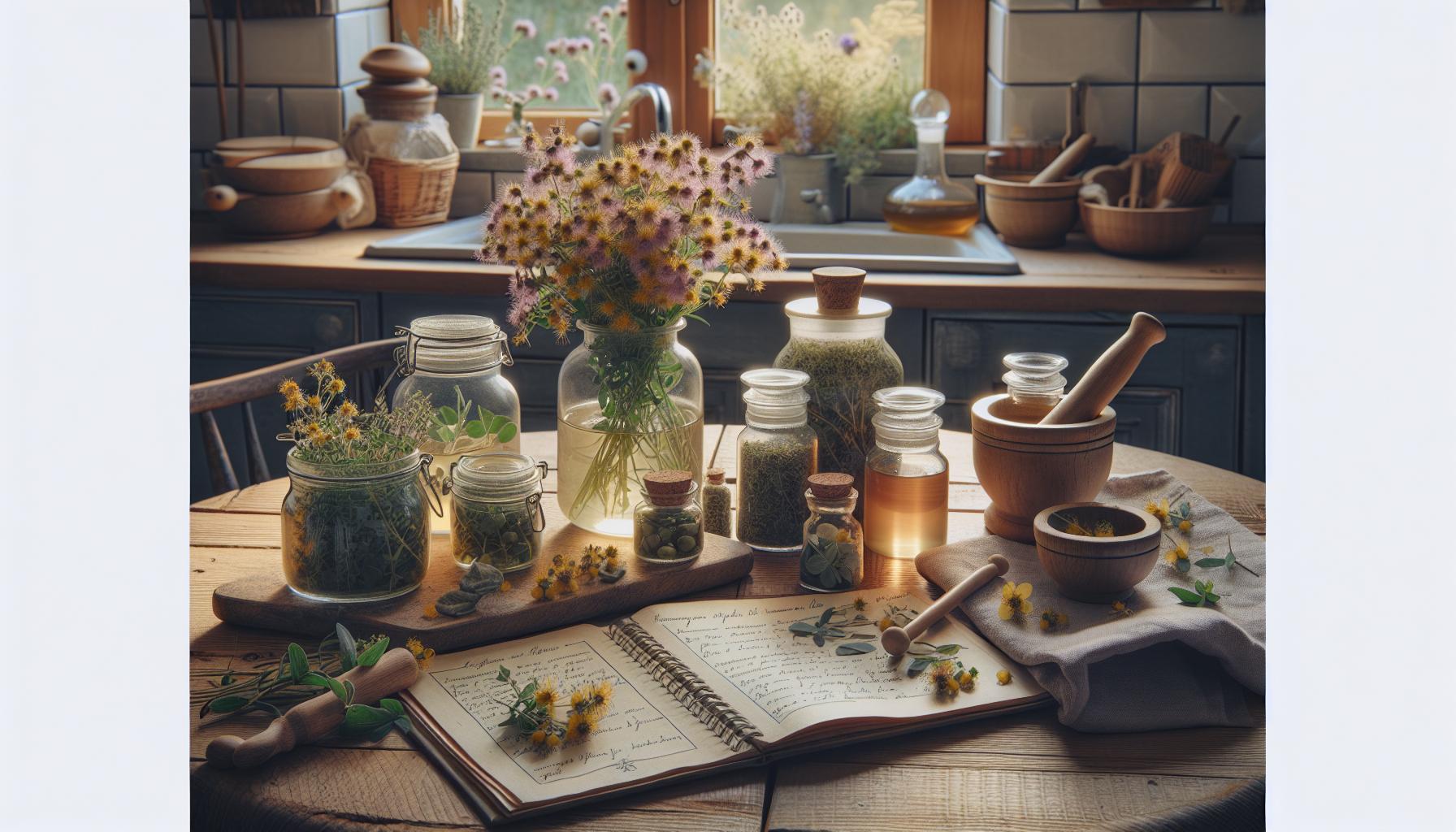 Preparaciones Caseras con Hipérico para el Descanso