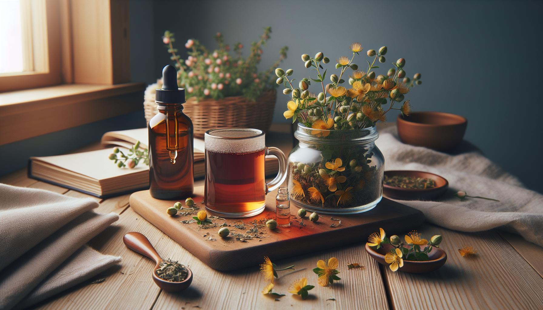 Preparaciones caseras con hipérico para dormir mejor