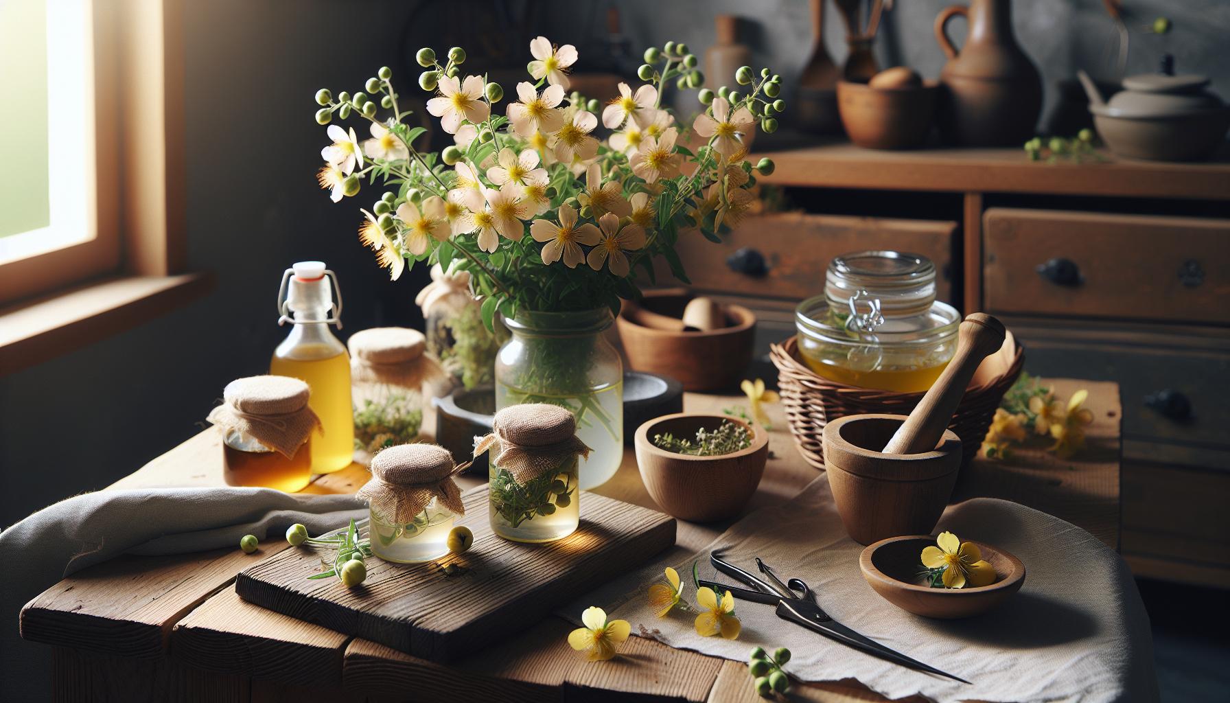 Preparaciones Caseras con Hipérico