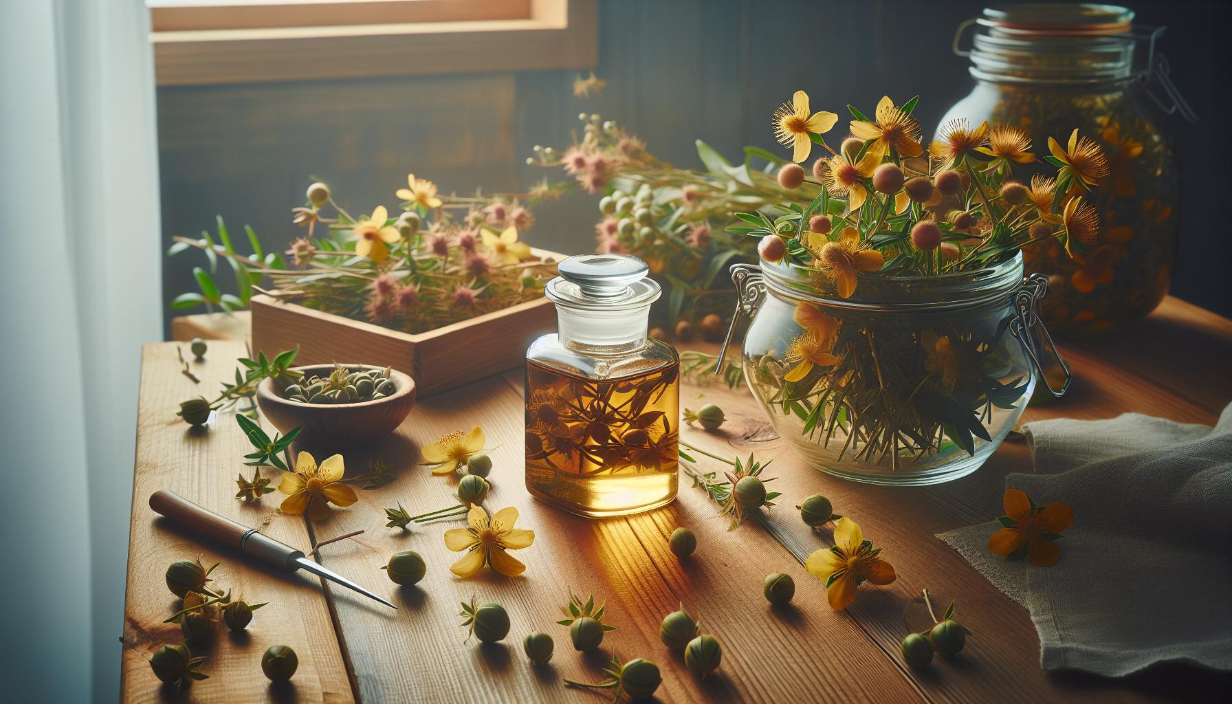 Preparaciones caseras con hipérico