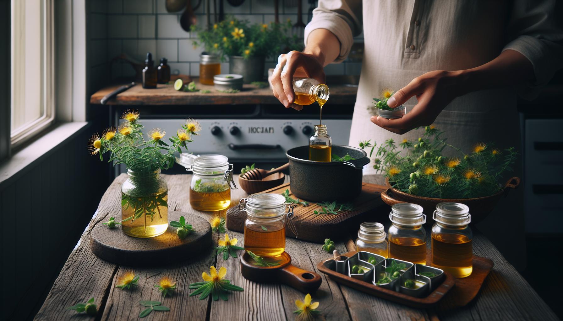 Preparaciones Caseras con Hipérico
