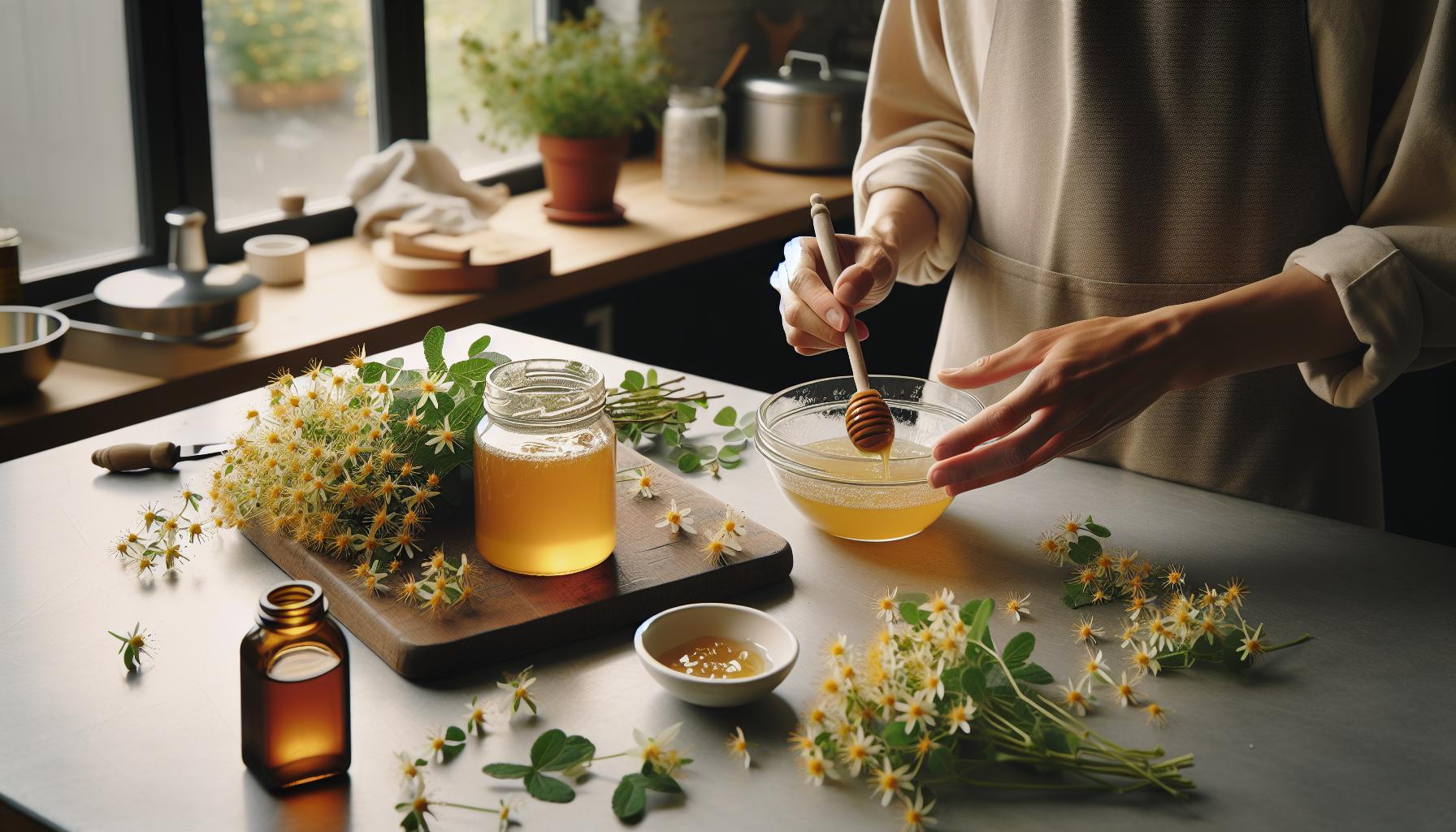Preparaciones Caseras con Jalea Real y Hipérico