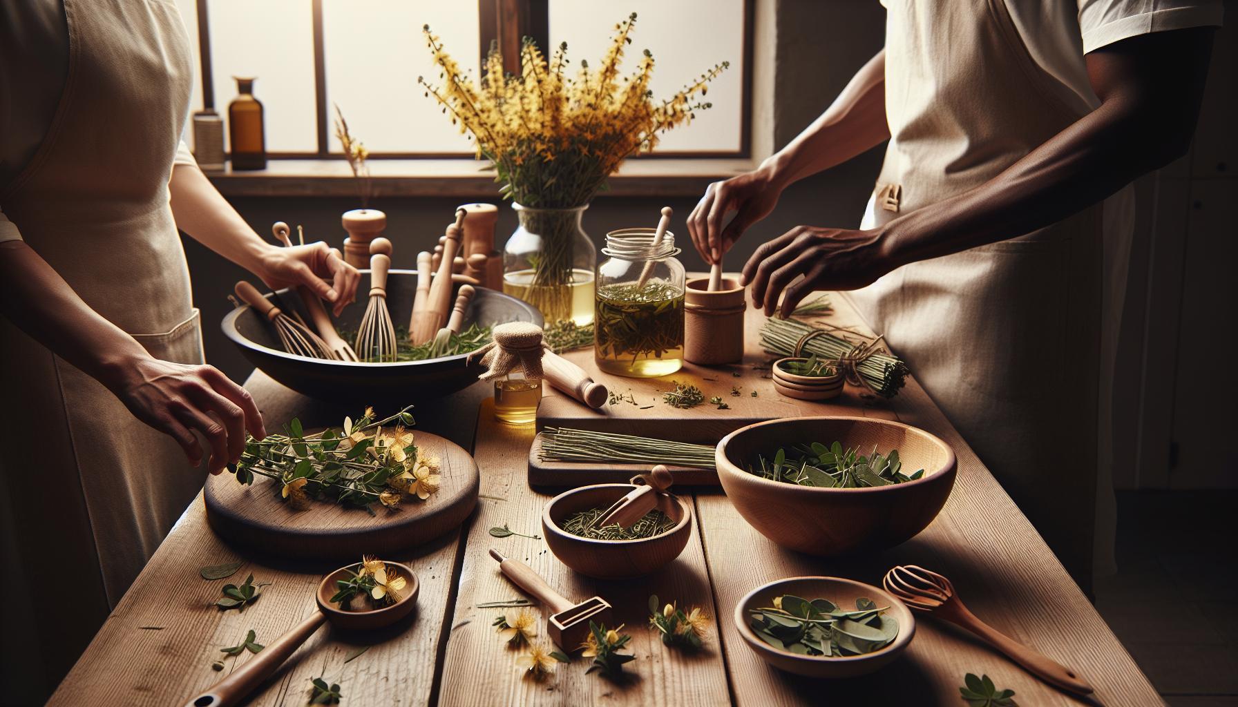 Hipérico para Ansiedad y Depresión: Solución Natural 2 Preparaciones caseras efectivas con hipérico