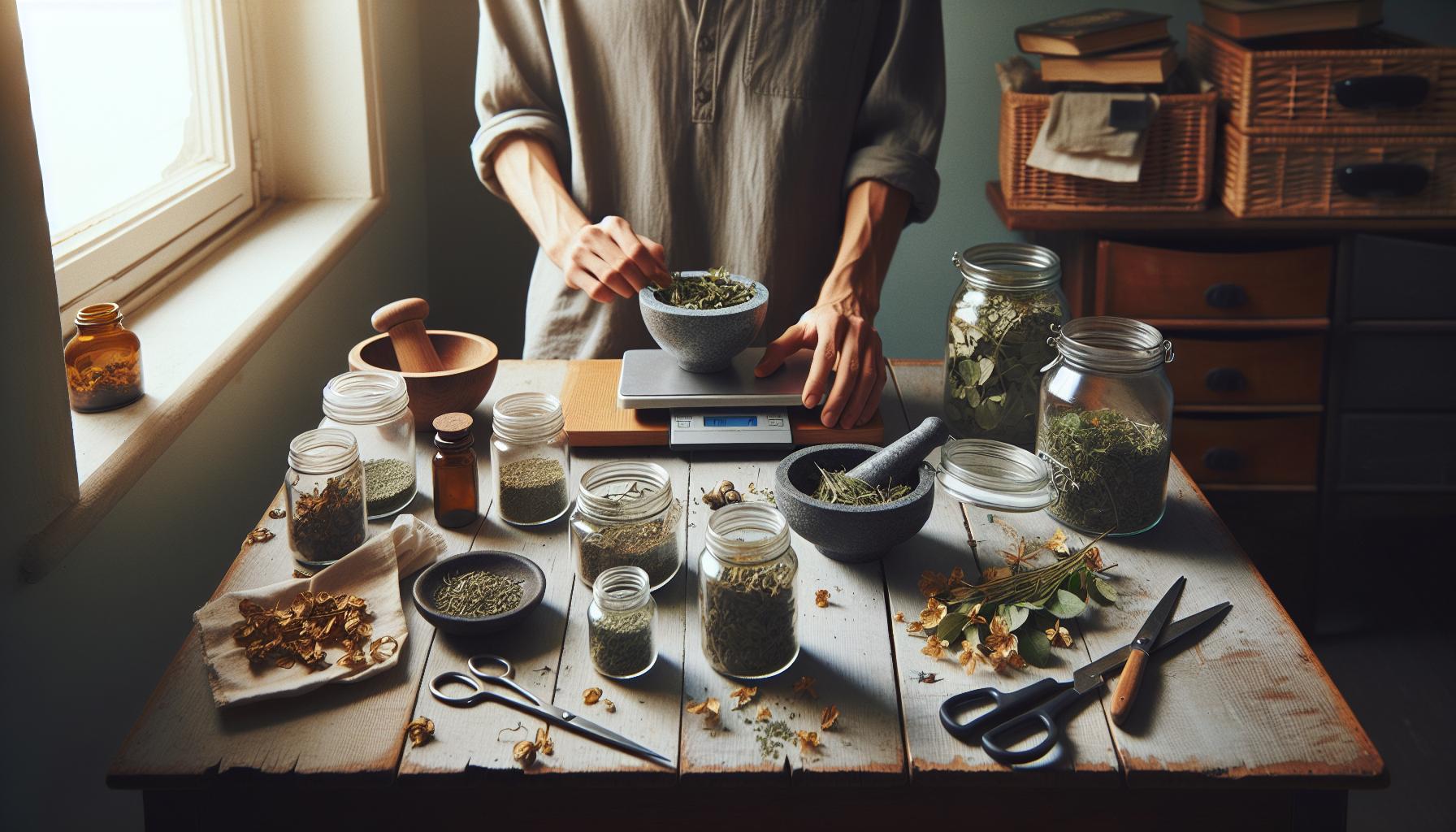 Hipérico y Damiana: Combinación para Vitalidad y Ánimo 2 Preparaciones caseras de Hipérico y Damiana