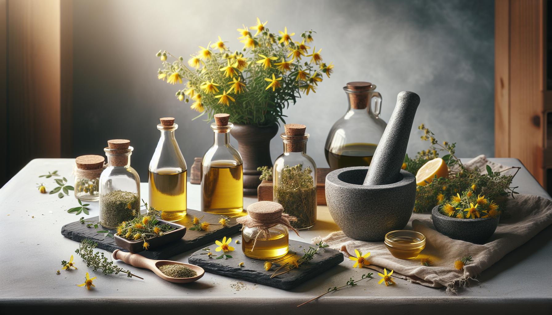 Preparaciones caseras de hipérico: guías prácticas