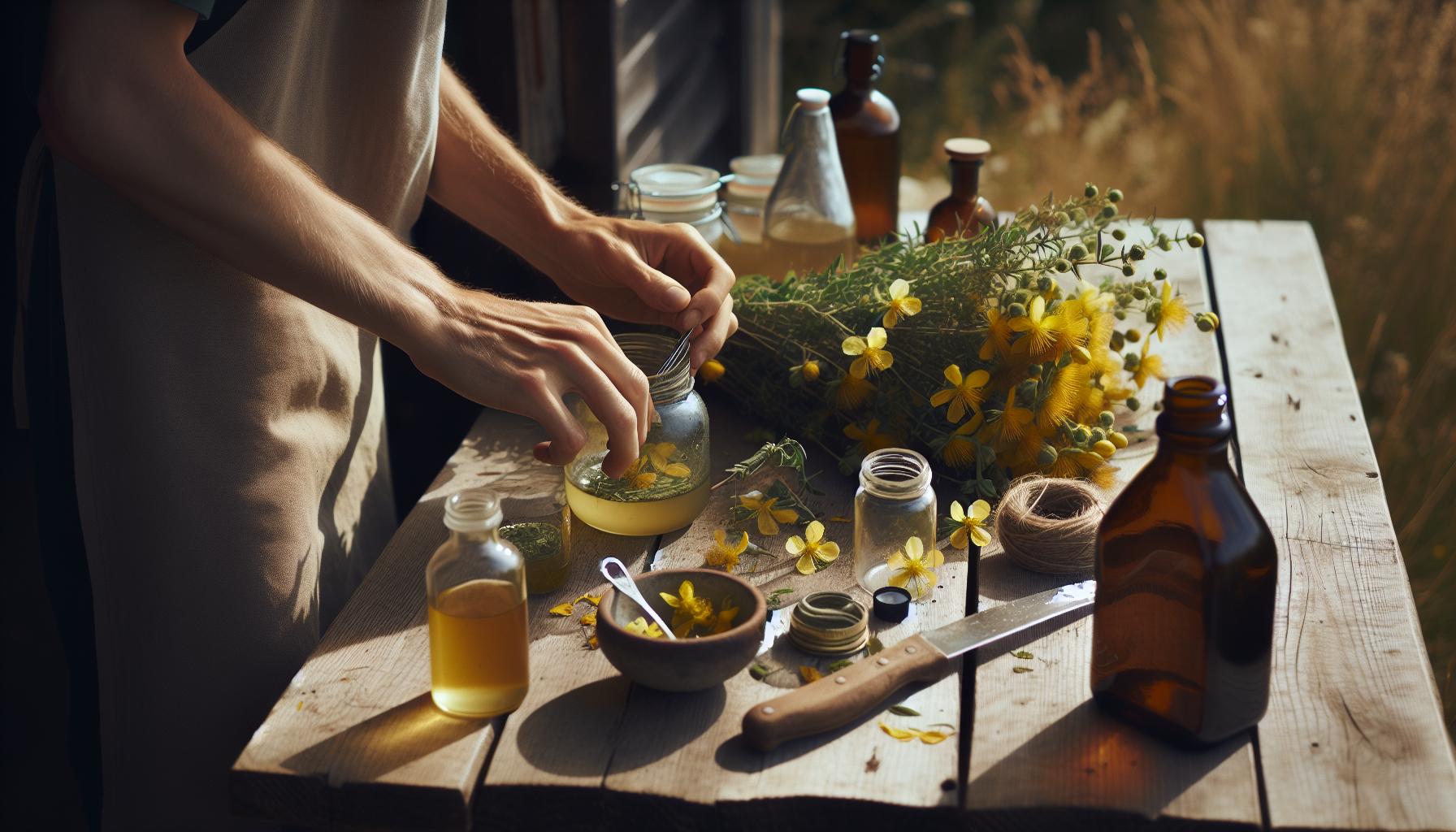 Preparaciones Caseras de Hipérico