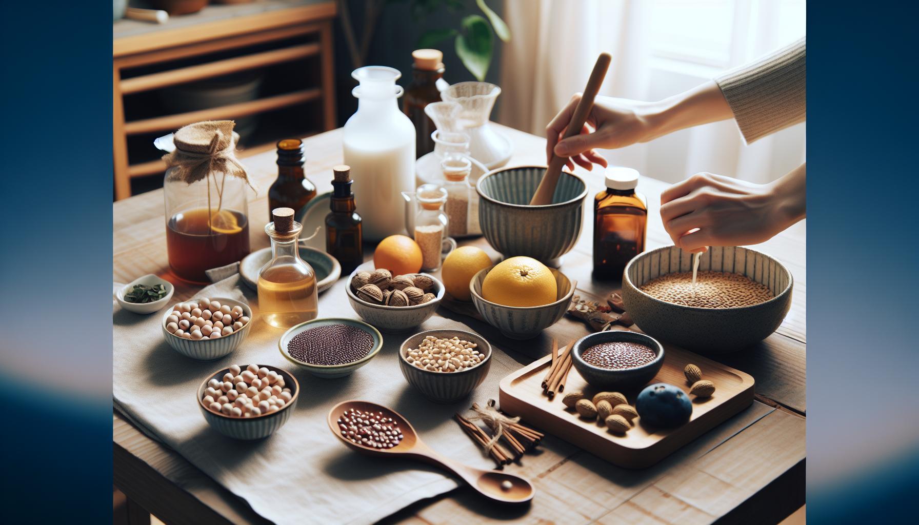 Preparaciones Caseras para Aliviar Síntomas Menopáusicos